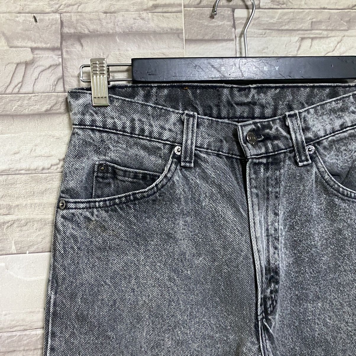 Levi's Vintage Levis 550 Black Stonewash Jeans 28x30 Size US 28 / EU 44 - 6 Thumbnail
