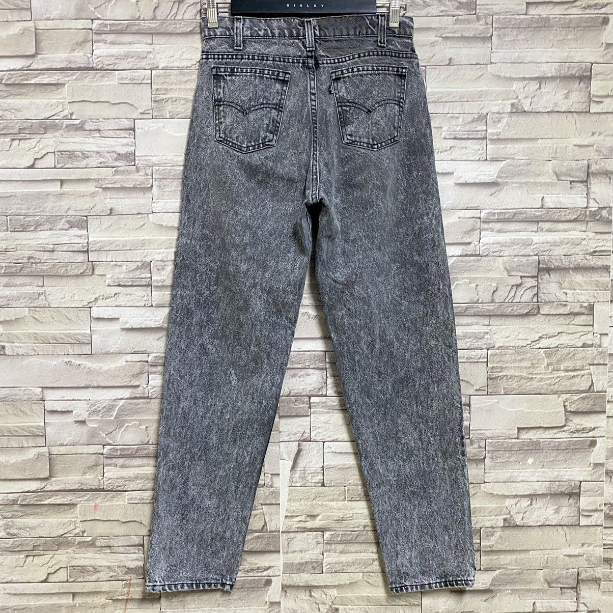Levi's Vintage Levis 550 Black Stonewash Jeans 28x30 Size US 28 / EU 44 - 8 Thumbnail