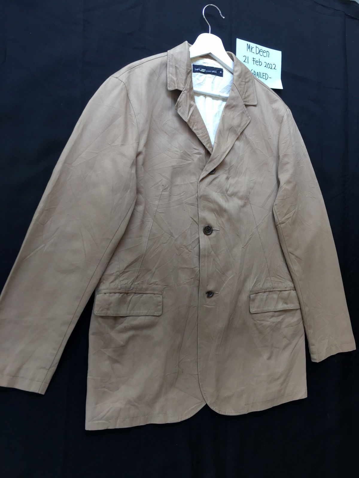 Japanese Brand Rare Vintage SHIPS Brown Jacket Size US L / EU 52-54 / 3 - 3 Thumbnail