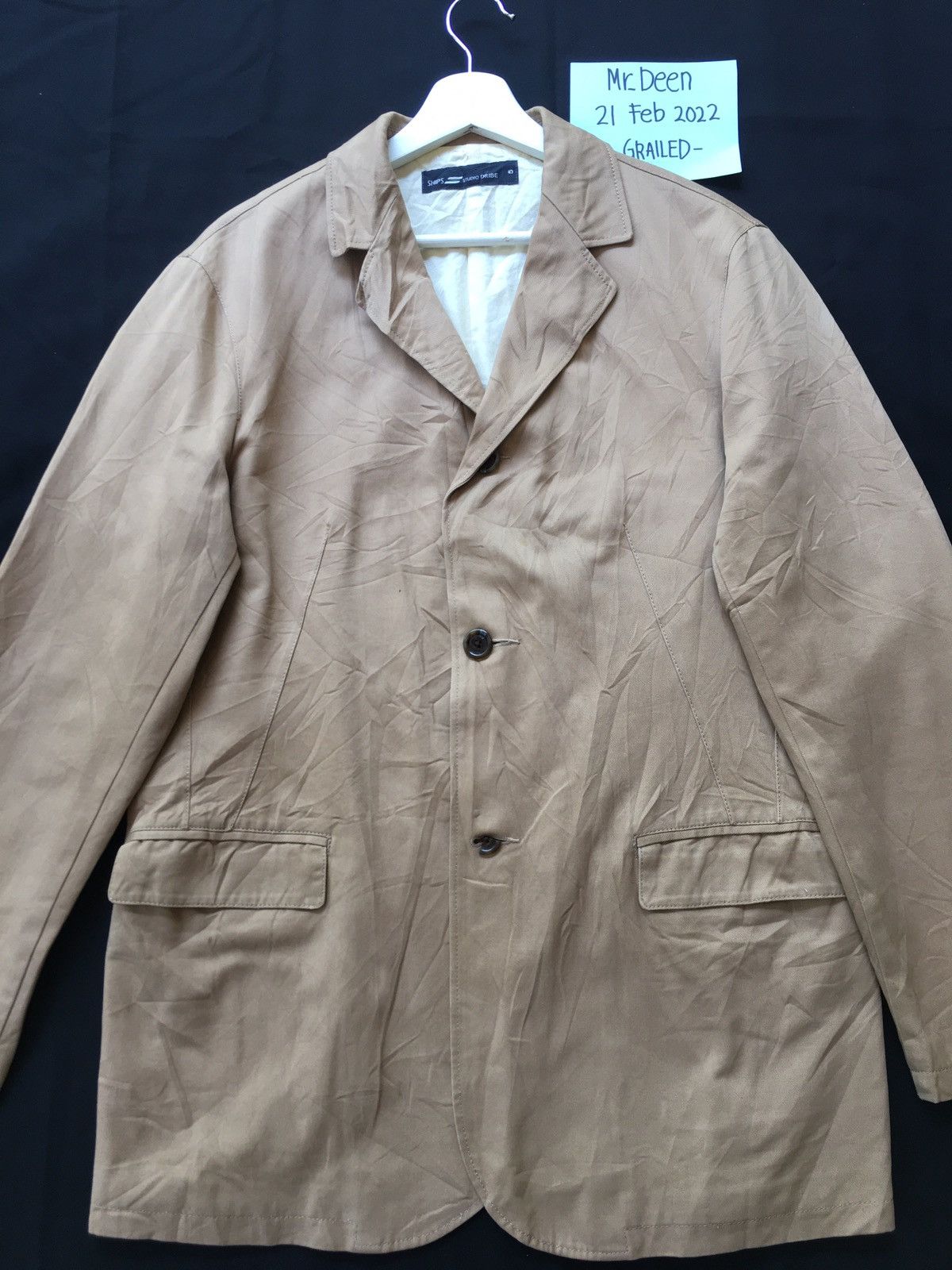 Japanese Brand Rare Vintage SHIPS Brown Jacket Size US L / EU 52-54 / 3 - 5 Thumbnail