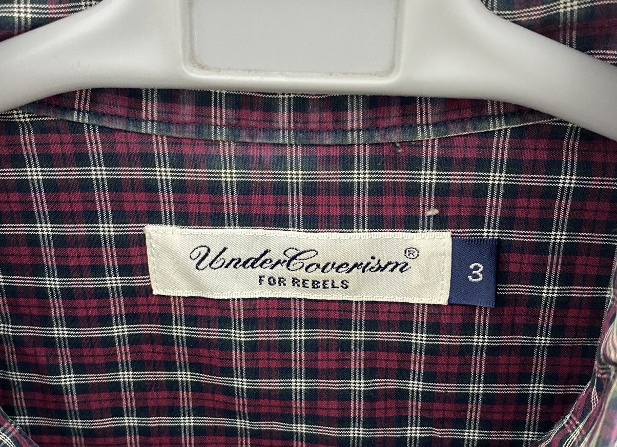 Undercover Checker button up shirt Size US L / EU 52-54 / 3 - 4 Thumbnail