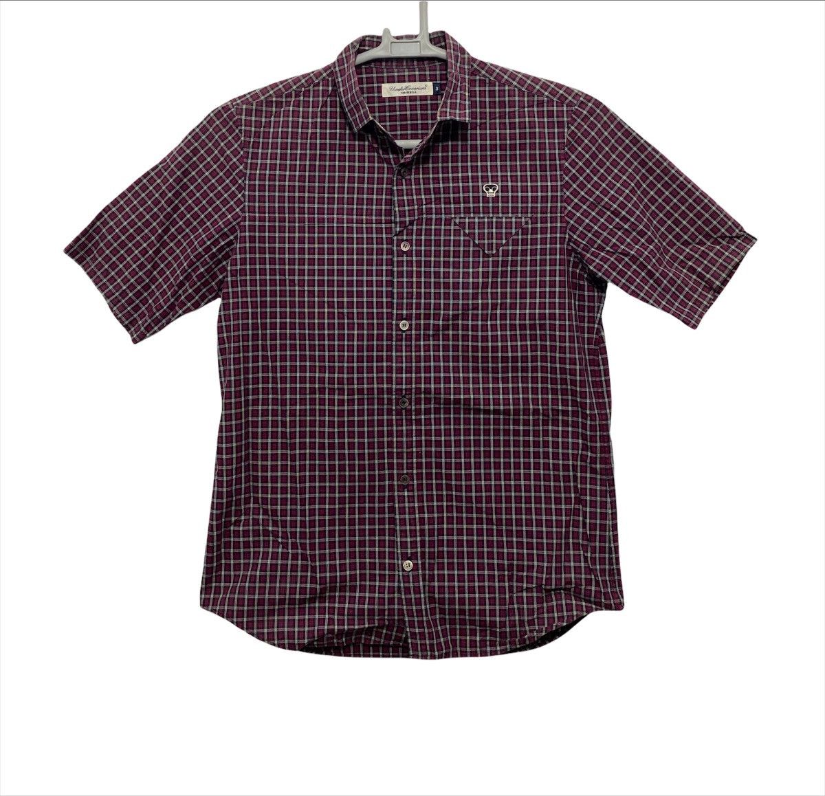 Undercover Checker button up shirt Size US L / EU 52-54 / 3 - 1 Thumbnail