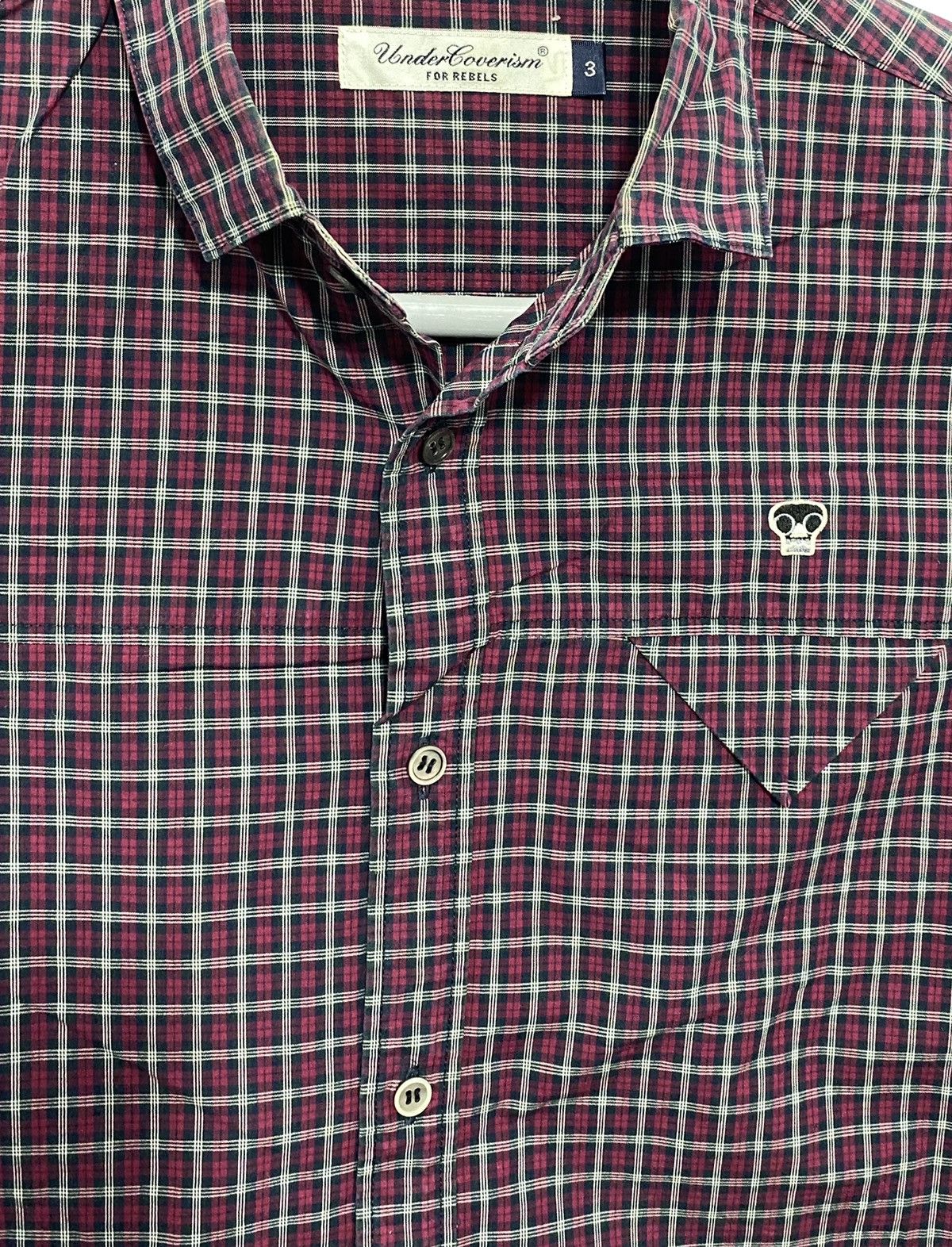 Undercover Checker button up shirt Size US L / EU 52-54 / 3 - 2 Thumbnail