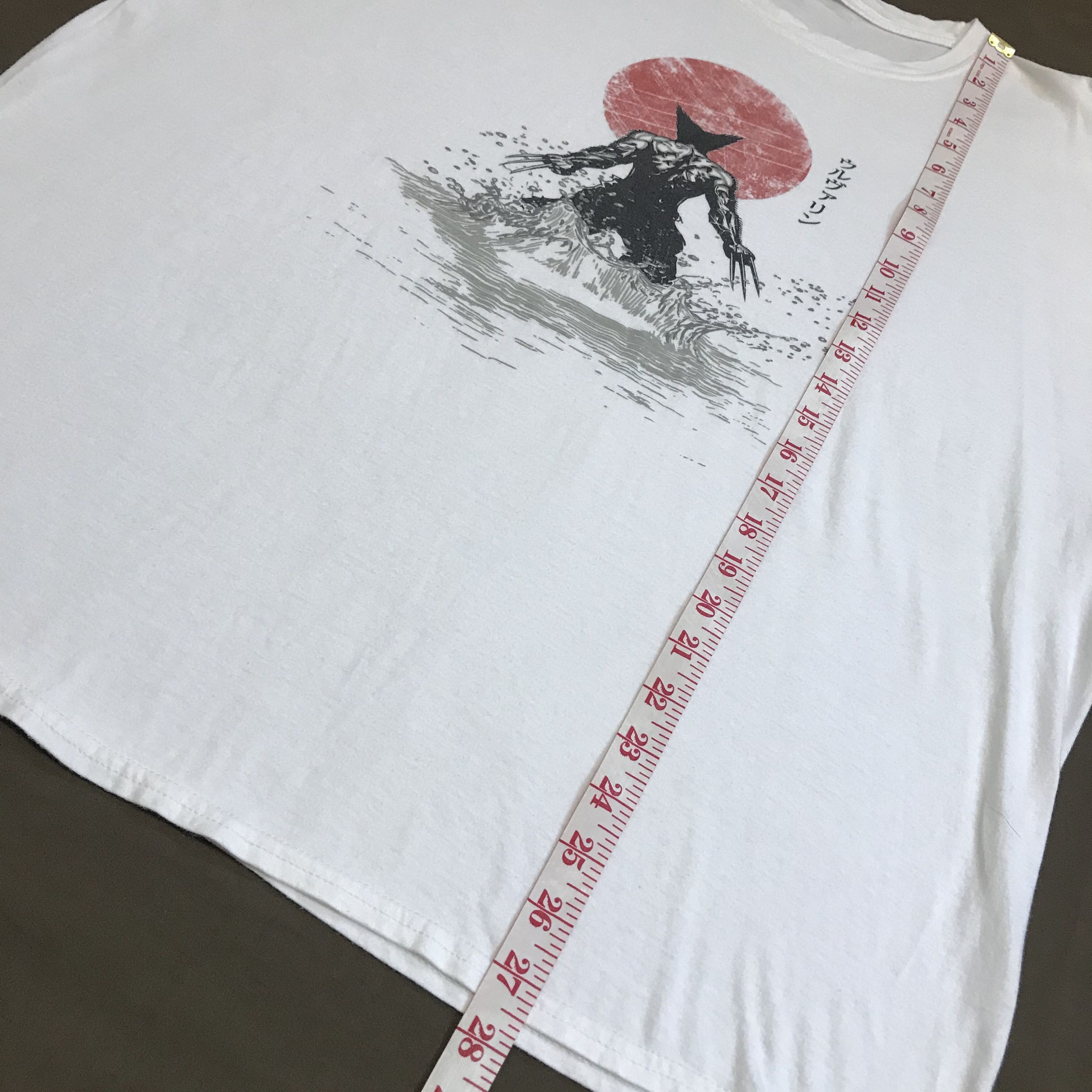 Marvel Comics Y2K Wolverine Tee Shirt XL graphic streetwear Japanese style Size US XL / EU 56 / 4 - 6 Thumbnail