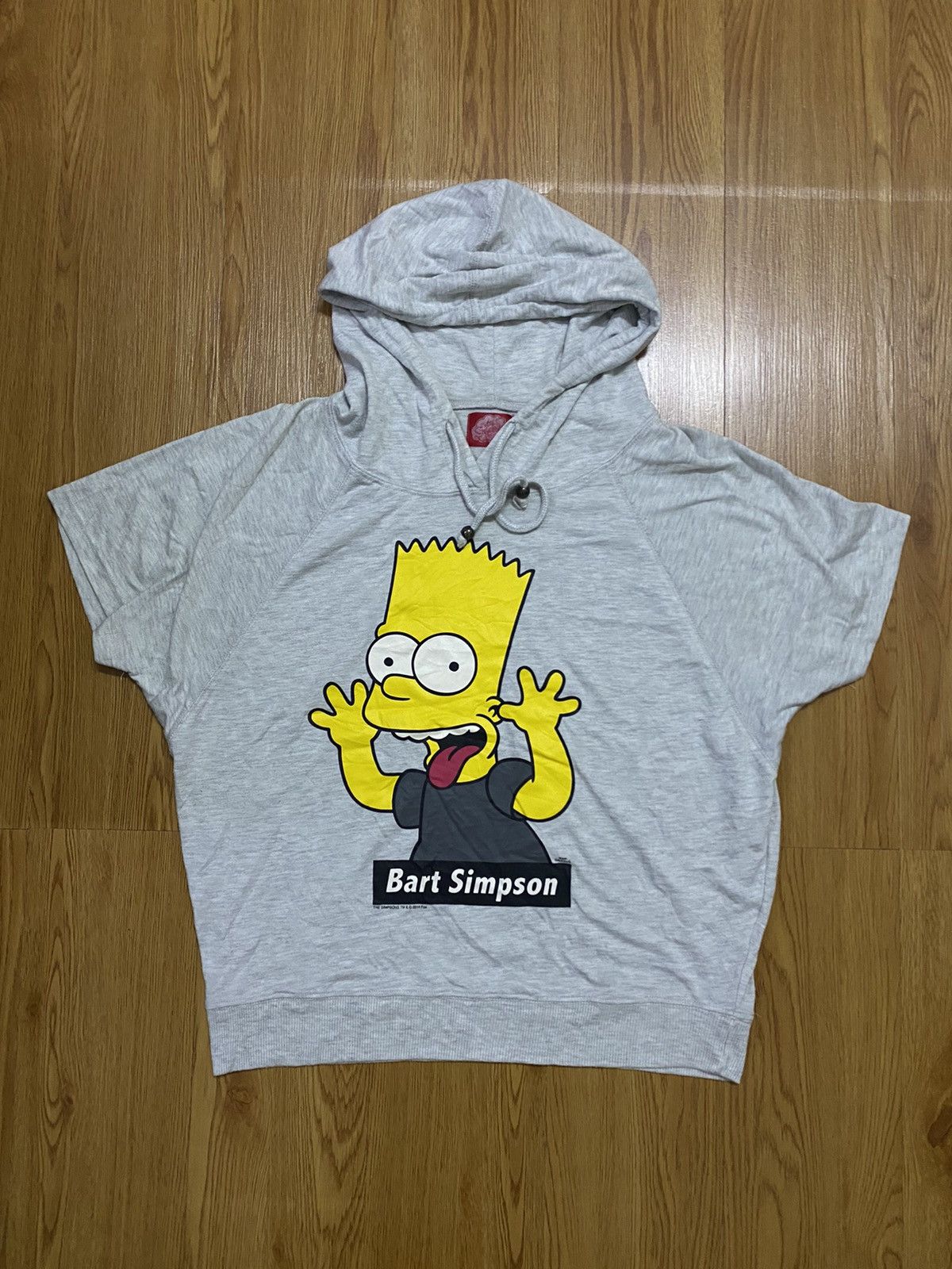The Simpsons Bart Biglogo Shortsleeve Hoodie