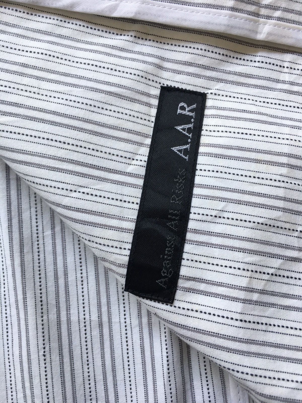 Yohji Yamamoto Vintage AAR by Yohji Yamamoto Stripes Jacket Size US L / EU 52-54 / 3 - 8 Thumbnail