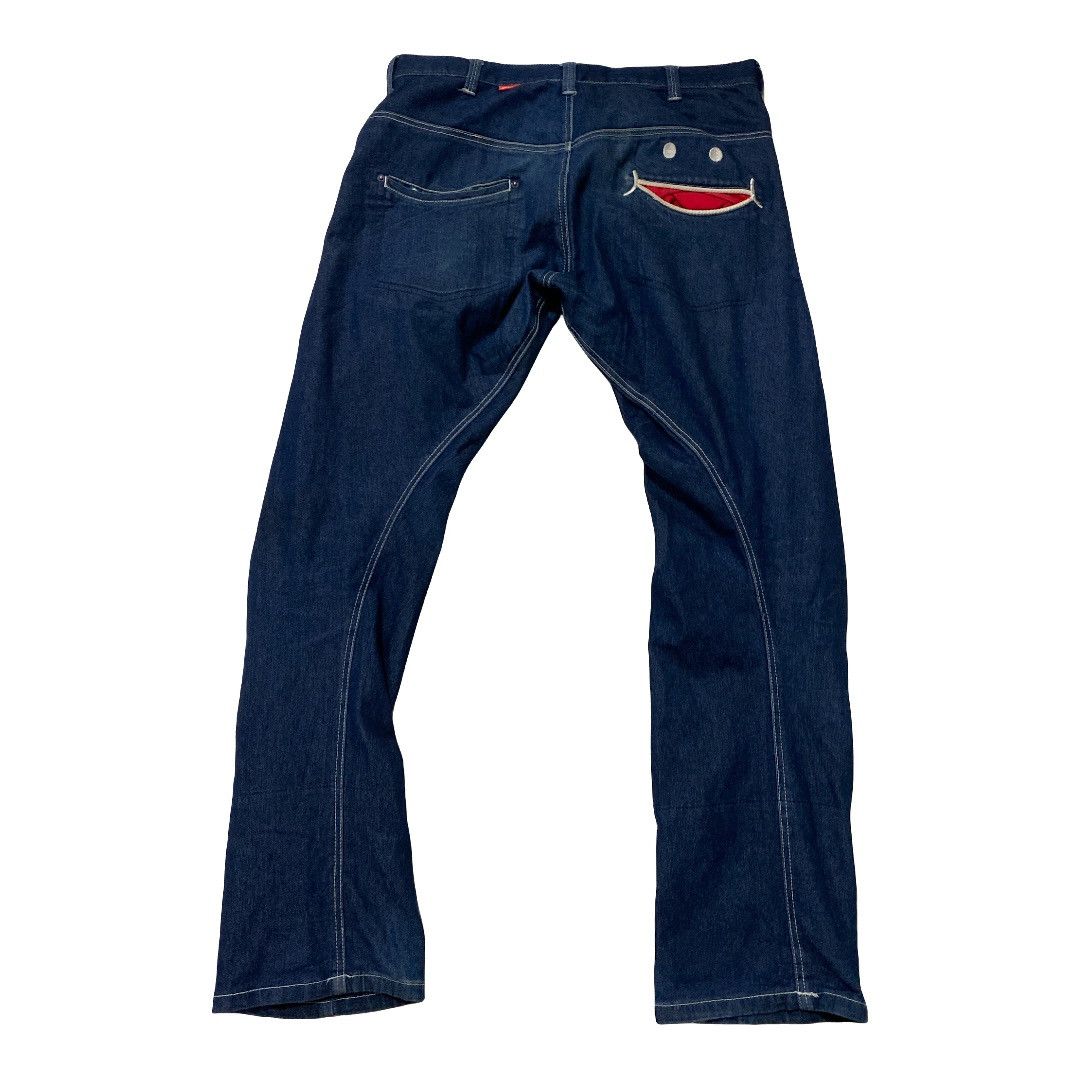 Japanese Brand Made in Smile Up! Smile Jeans Pant Size US 32 / EU 48 - 2 Thumbnail