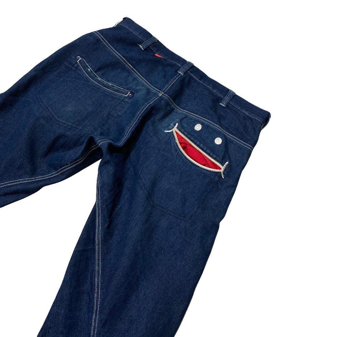 Japanese Brand Made in Smile Up! Smile Jeans Pant Size US 32 / EU 48 - 4 Thumbnail