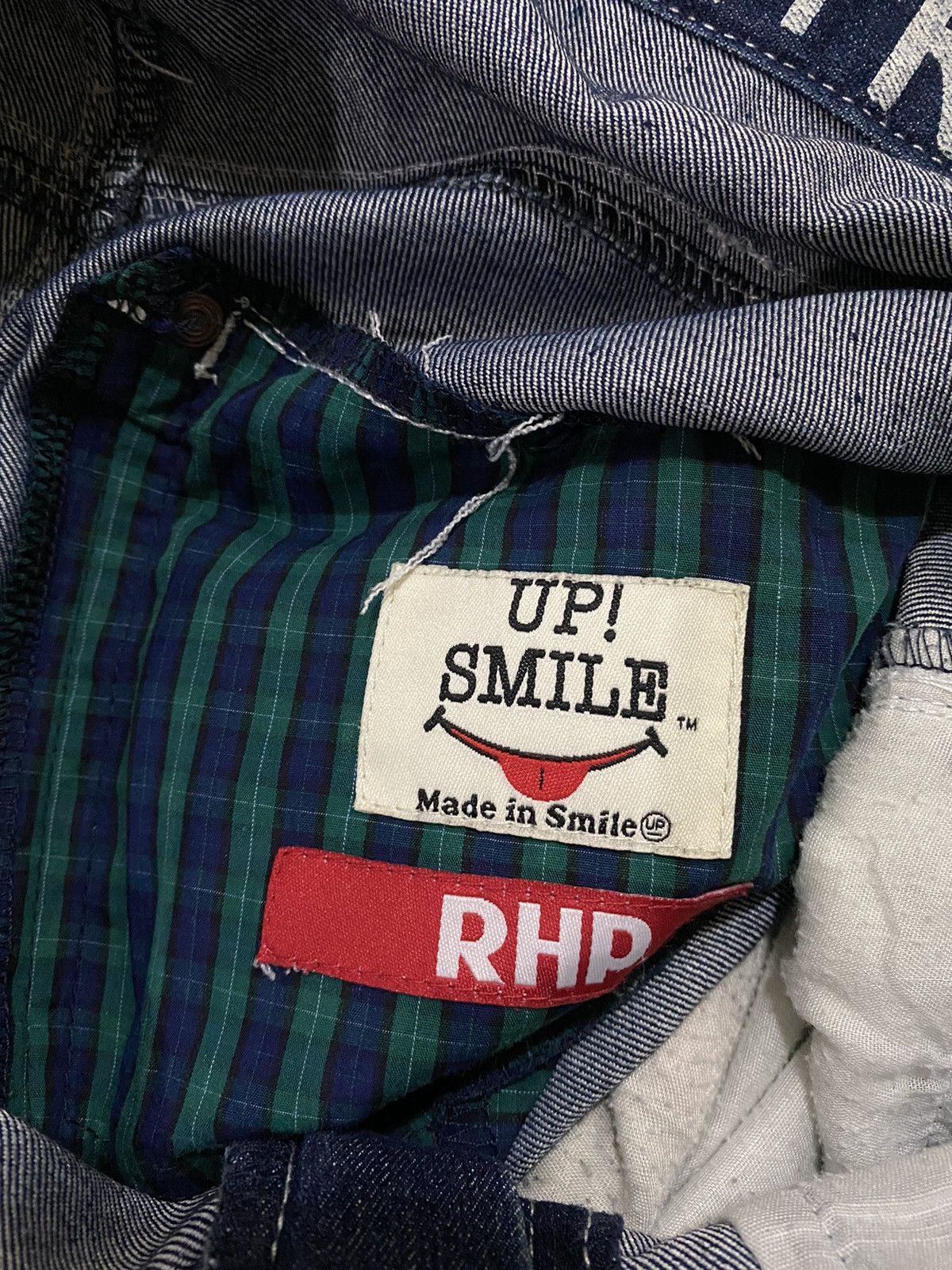 Japanese Brand Made in Smile Up! Smile Jeans Pant Size US 32 / EU 48 - 7 Thumbnail