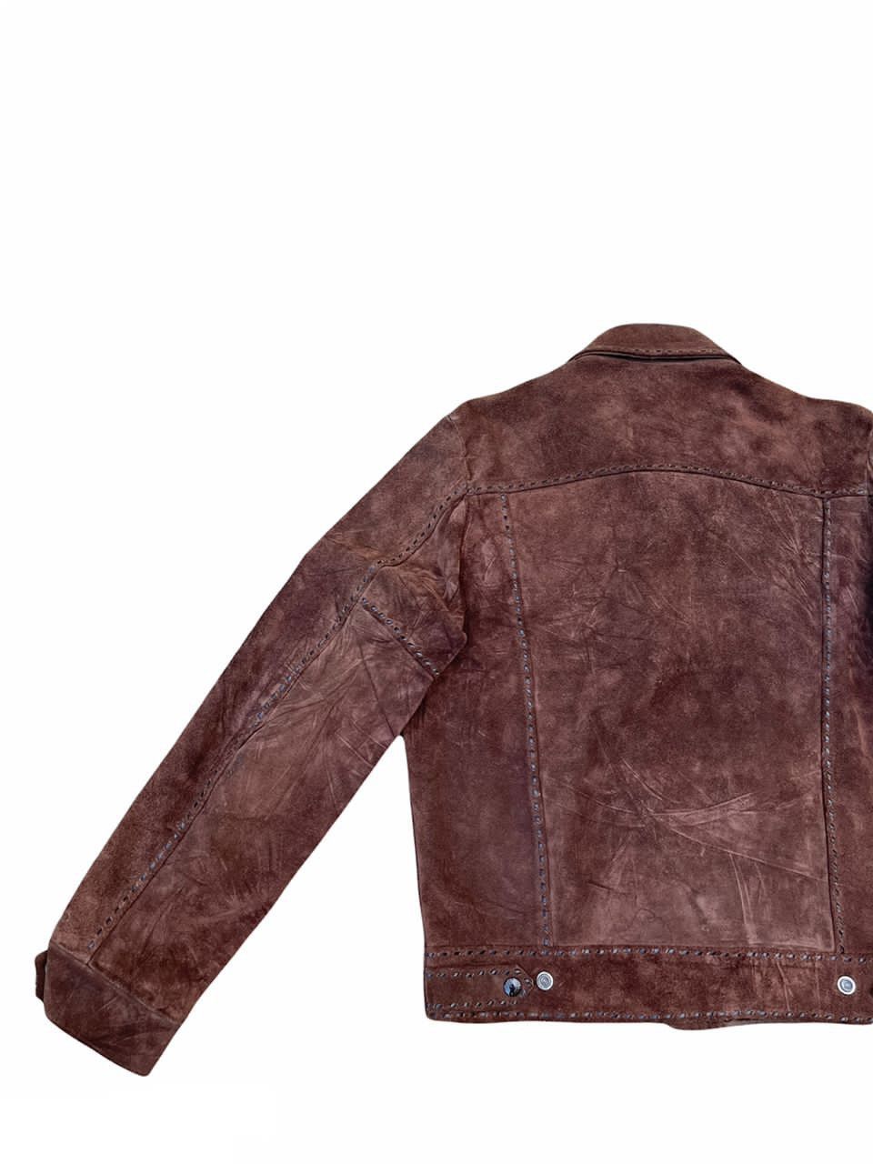 Schott Western By Schott Suede Leather Jacket Size US M / EU 48-50 / 2 - 12 Thumbnail