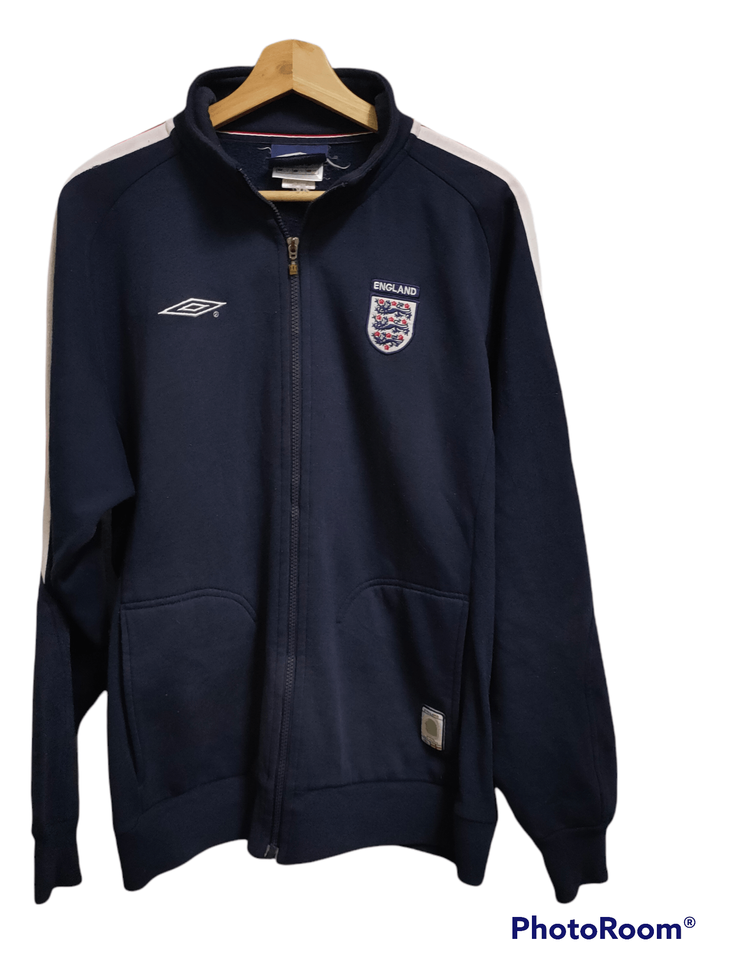 Umbro Umbro England vintage zip jacket official team product Size US L / EU 52-54 / 3 - 1 Thumbnail