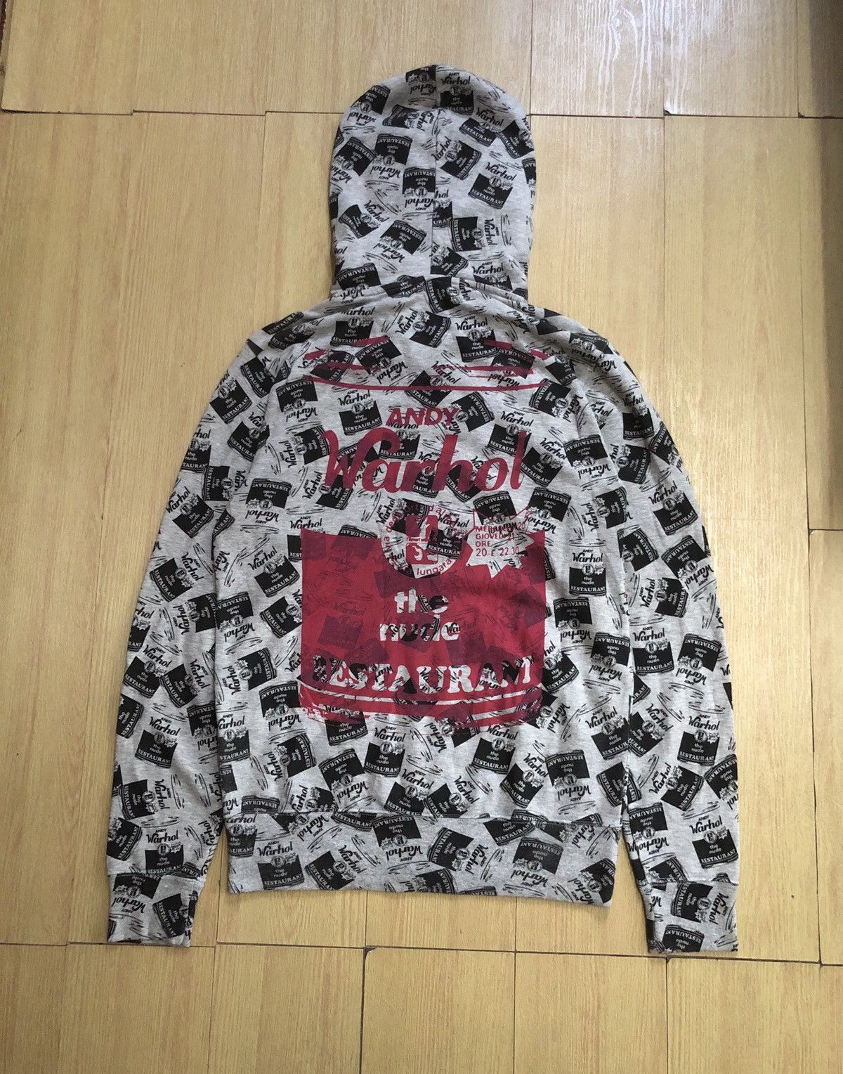 Andy Warhol × Hysteric Glamour 🔥 Campbell’s Soup Cans All Over Print Zip Hoodie Size US S / EU 44-46 / 1 - 2 Thumbnail