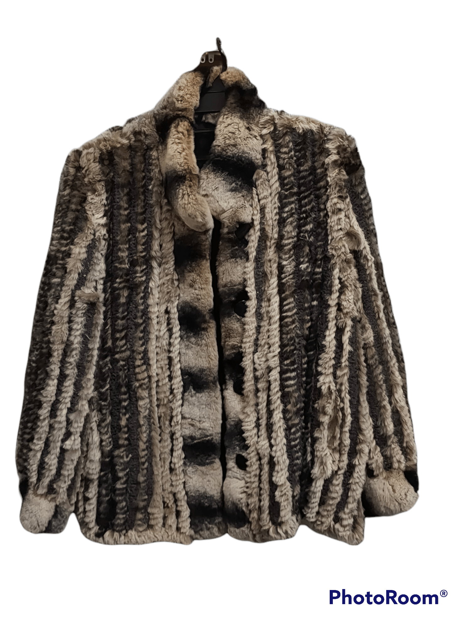 Other Sun rose vintage jacket fur rabbit free size Size US XL / EU 56 / 4 - 1 Thumbnail