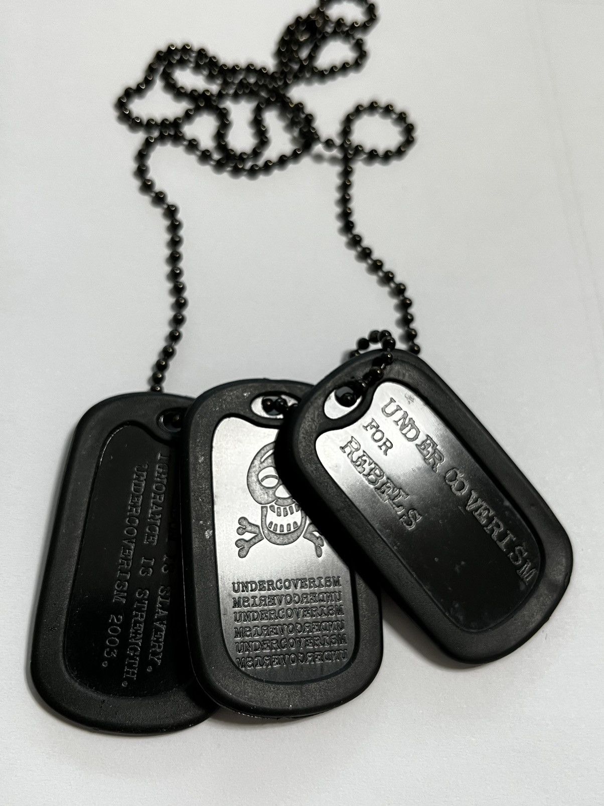 undercoverism paper doll期 ドックタグ UNDERCOVER アンダーカバー