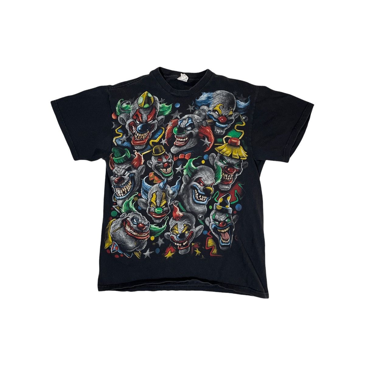 Vintage Y2K Killer Clowns Of Outer Space Tee Size US M / EU 48-50 / 2 - 1 Thumbnail
