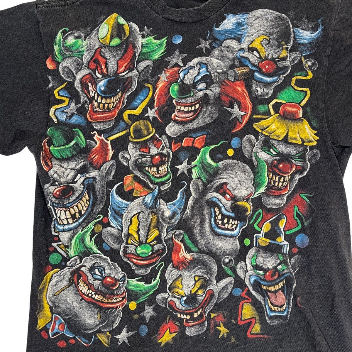 Vintage Y2K Killer Clowns Of Outer Space Tee Size US M / EU 48-50 / 2 - 2 Thumbnail