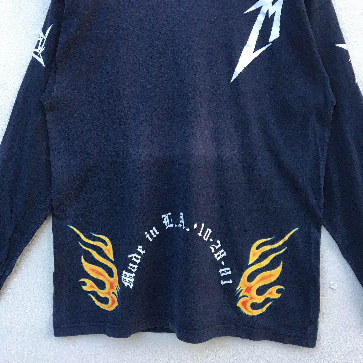 Band Tees × Metallica × Vintage Vintage METALLICA 15TH YEARS ANNIVERSARY LONGSLEEVE T-shirt Size US L / EU 52-54 / 3 - 8 Thumbnail
