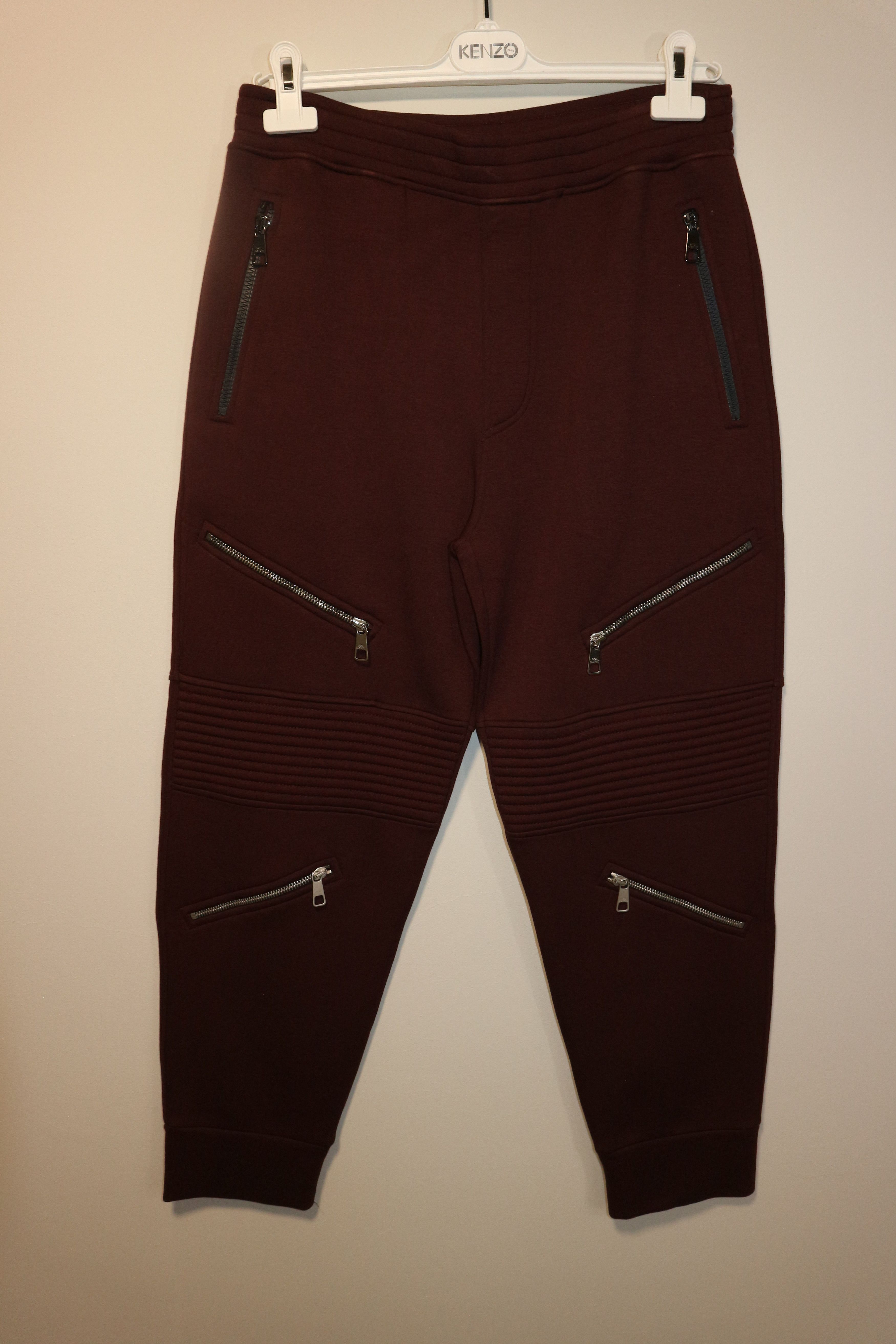 Neil Barrett Zip insert biker sweatpants Size US 32 / EU 48 - 1 Thumbnail
