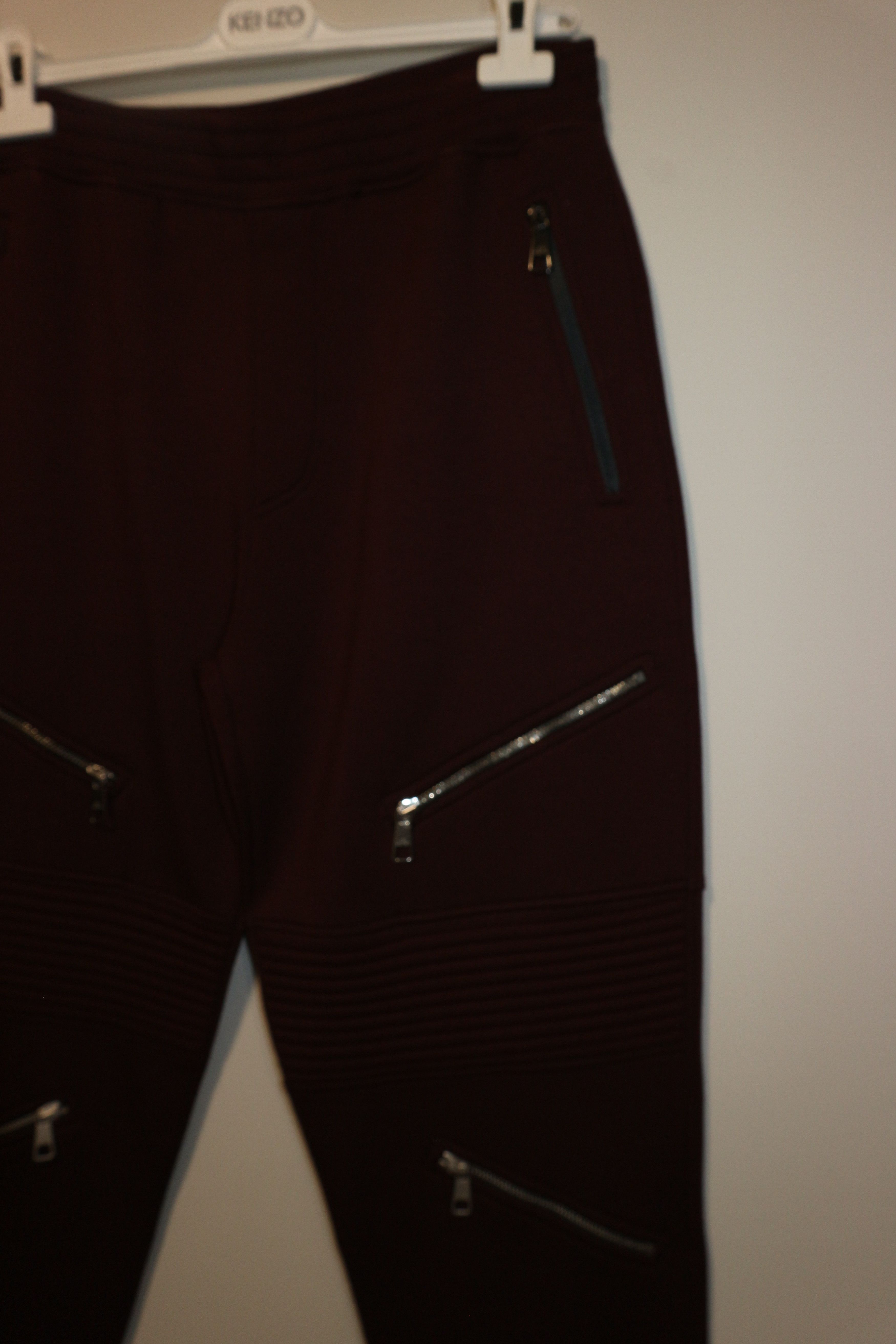Neil Barrett Zip insert biker sweatpants Size US 32 / EU 48 - 3 Thumbnail