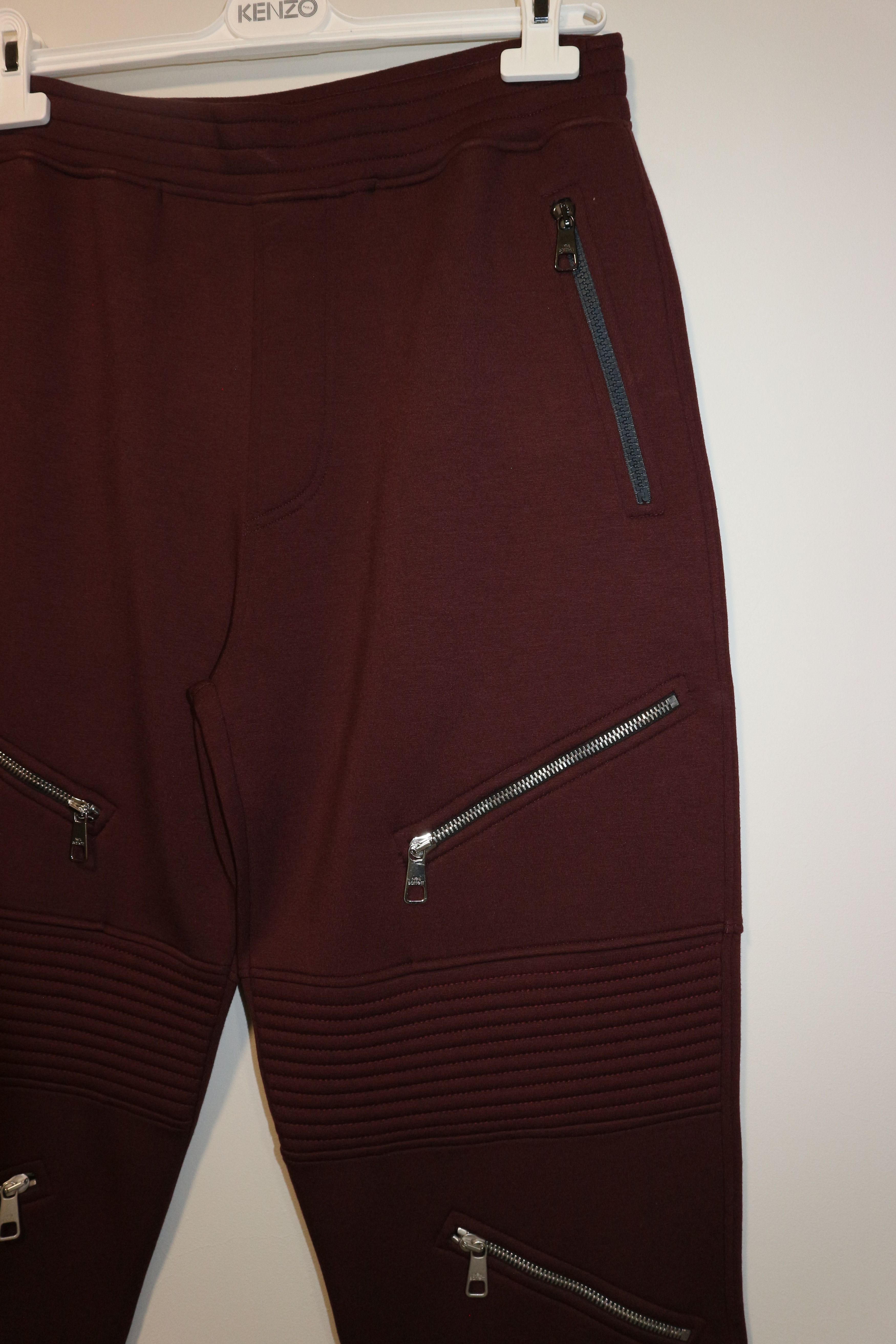 Neil Barrett Zip insert biker sweatpants Size US 32 / EU 48 - 4 Thumbnail
