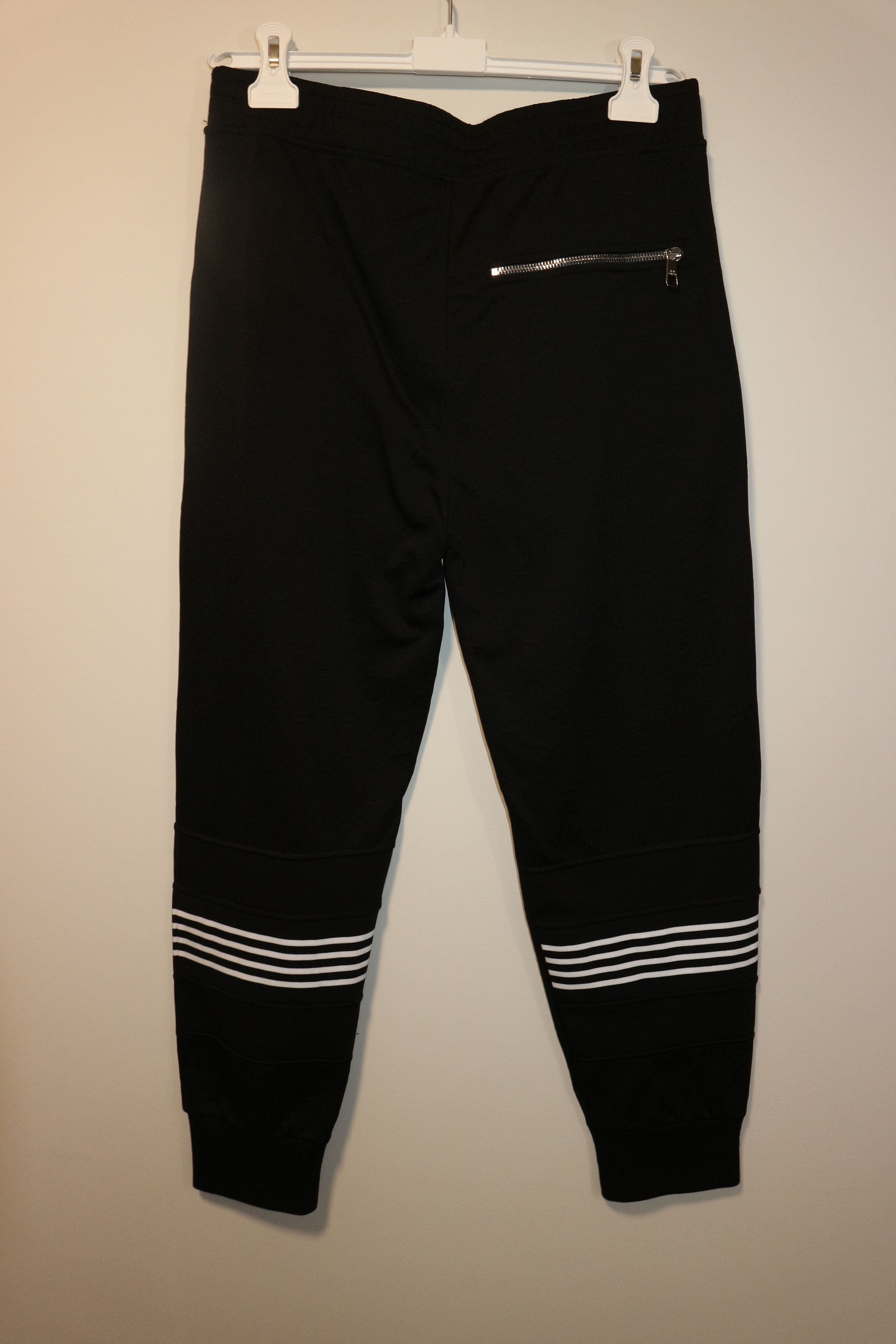 Neil Barrett Jacquard monogram "NB" polyester joggers Size US 32 / EU 48 - 6 Thumbnail
