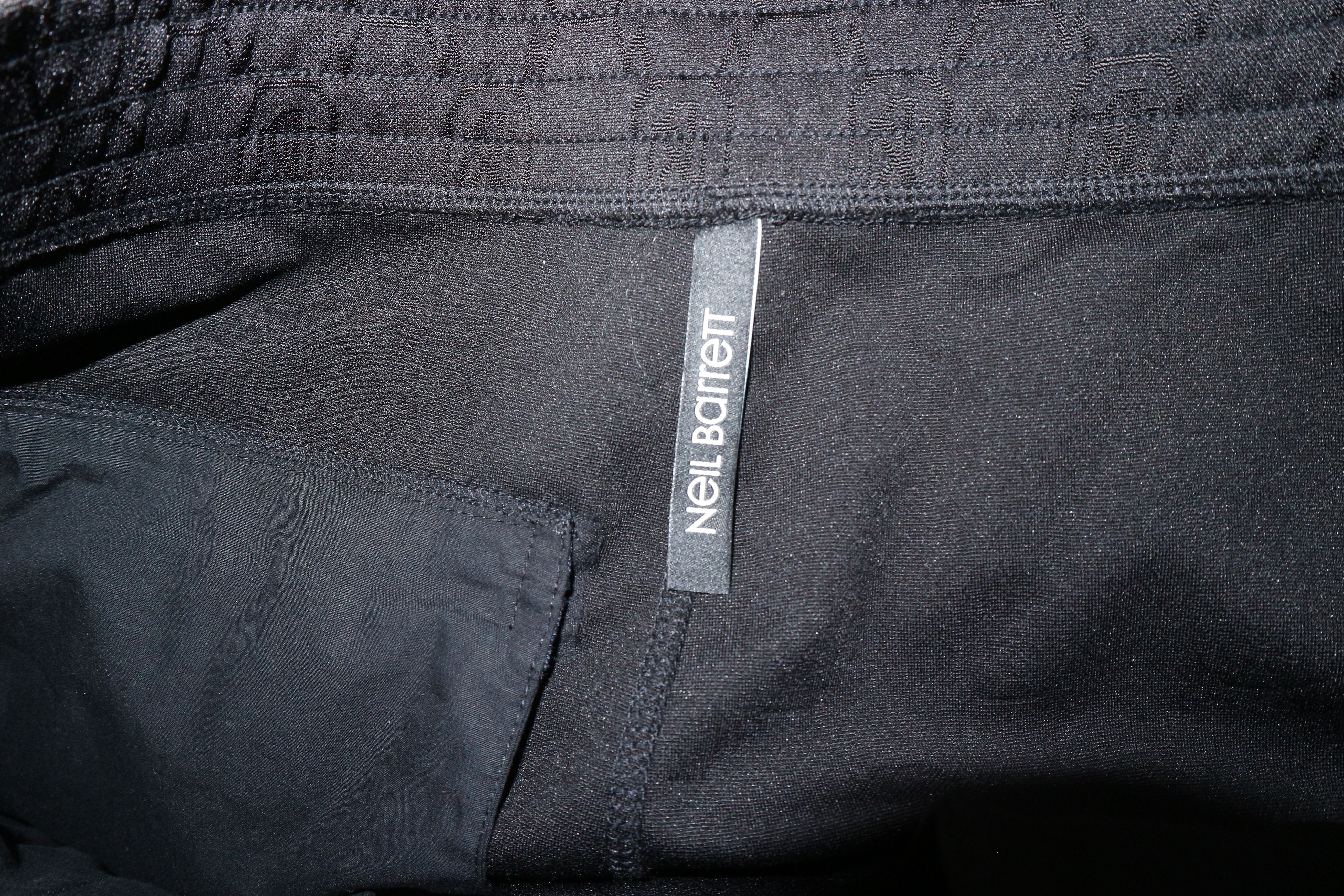 Neil Barrett Jacquard monogram "NB" polyester joggers Size US 32 / EU 48 - 9 Thumbnail