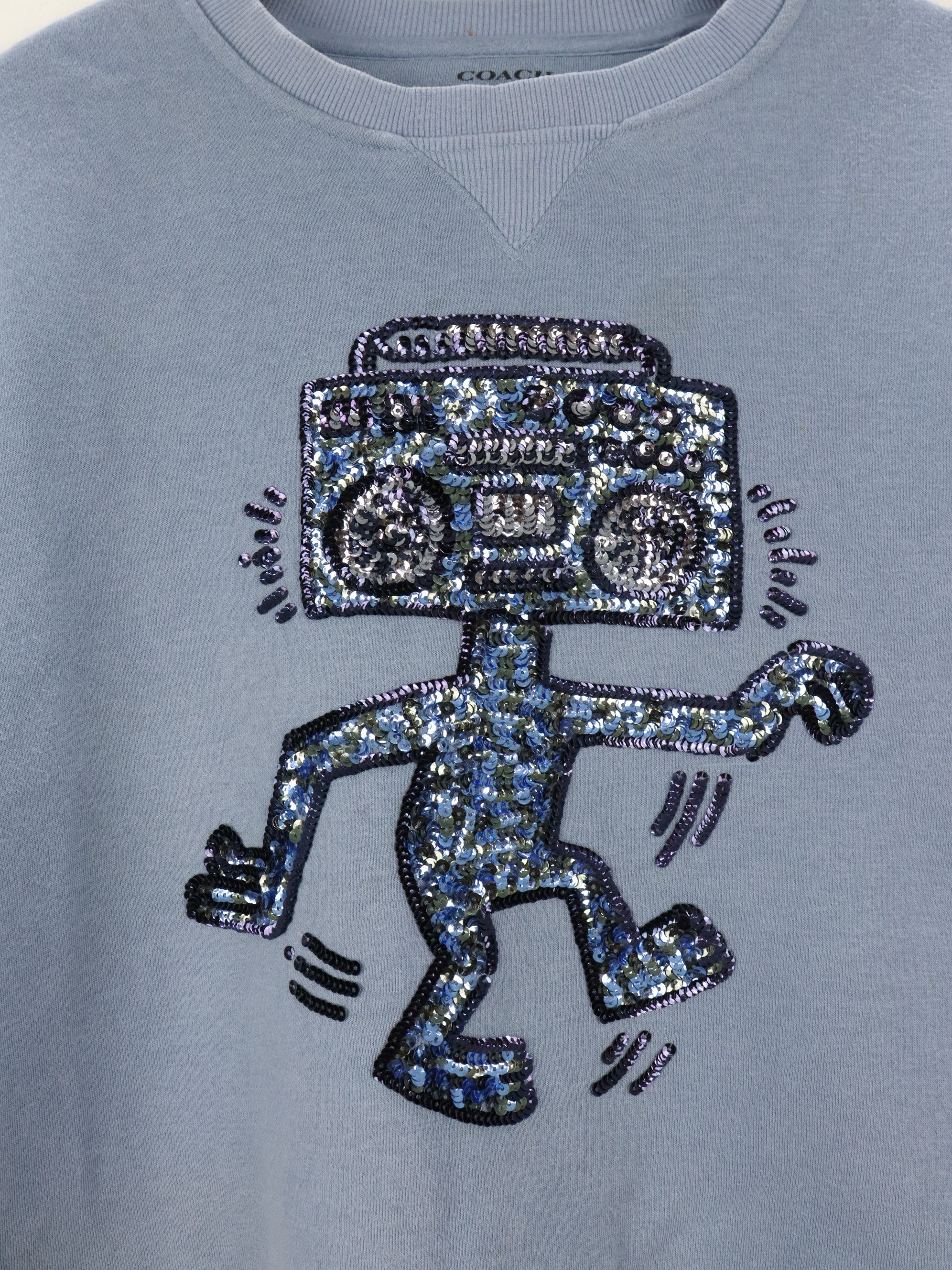 Coach × Keith Haring Coach x Keith Haring Sequin Embellished
