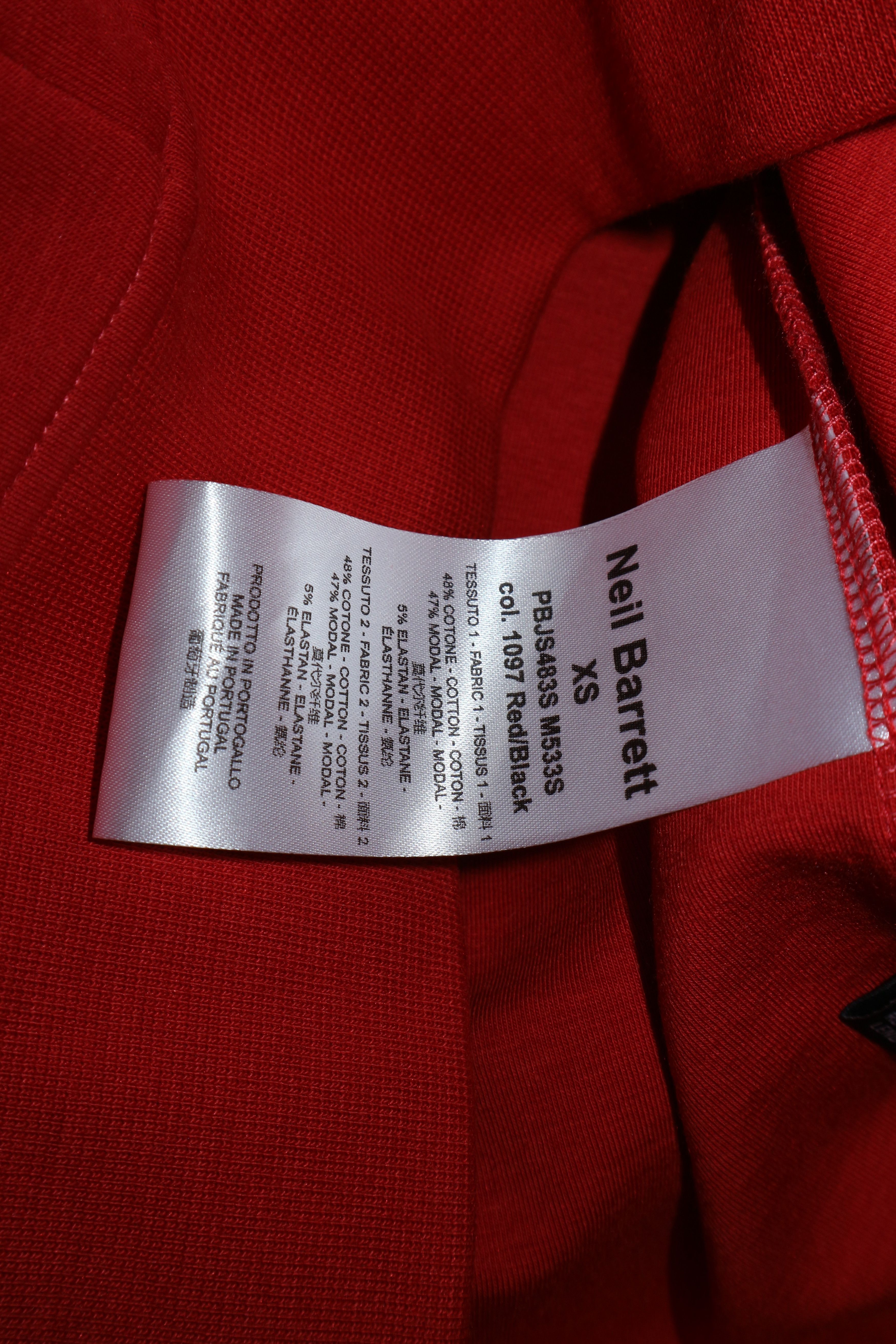 Neil Barrett Military star neoprene sweatshirt Size US XS / EU 42 / 0 - 10 Thumbnail