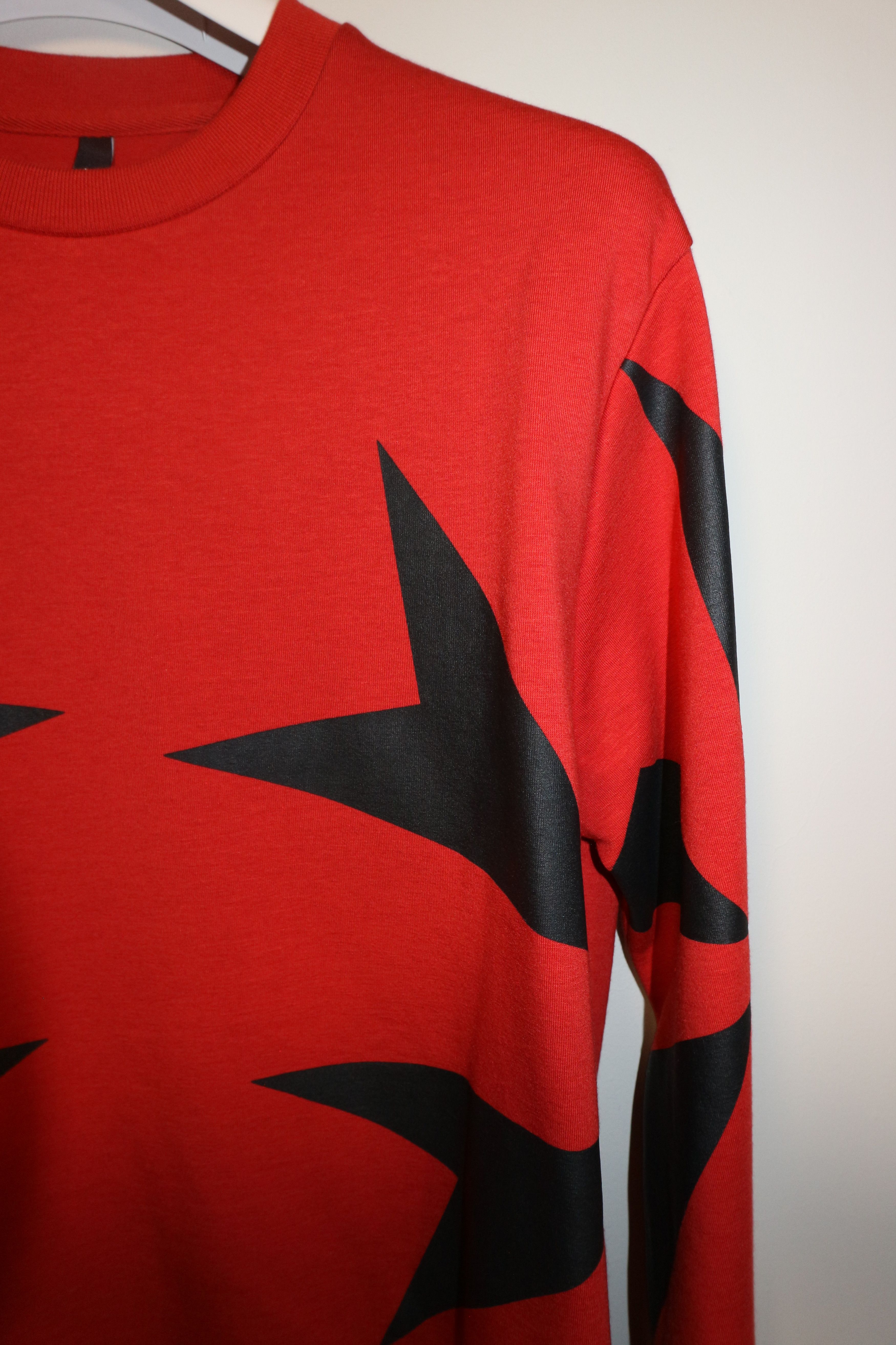 Neil Barrett Military star neoprene sweatshirt Size US XS / EU 42 / 0 - 4 Thumbnail