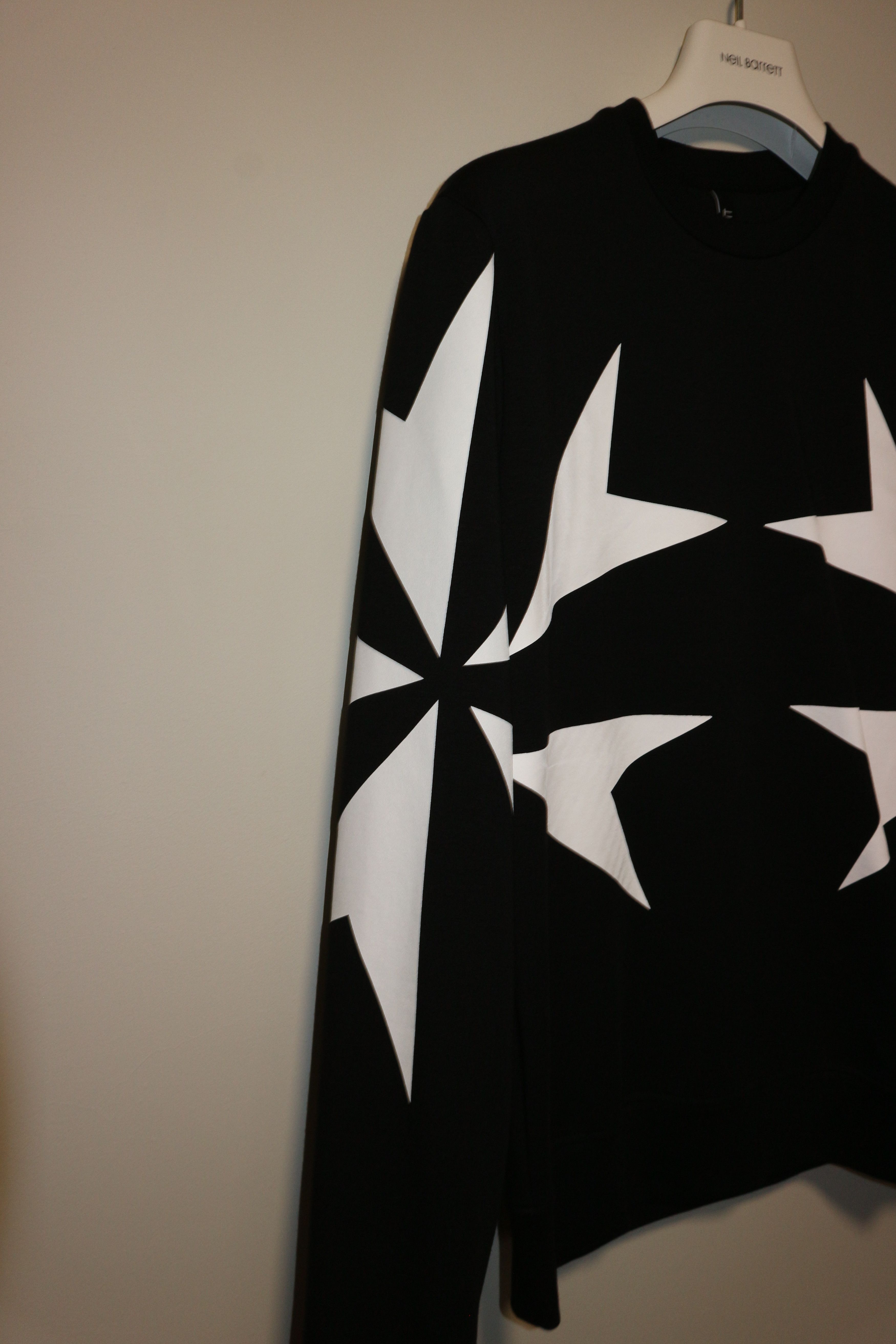 Neil Barrett military star print neoprene sweatshirt Size US XS / EU 42 / 0 - 3 Thumbnail