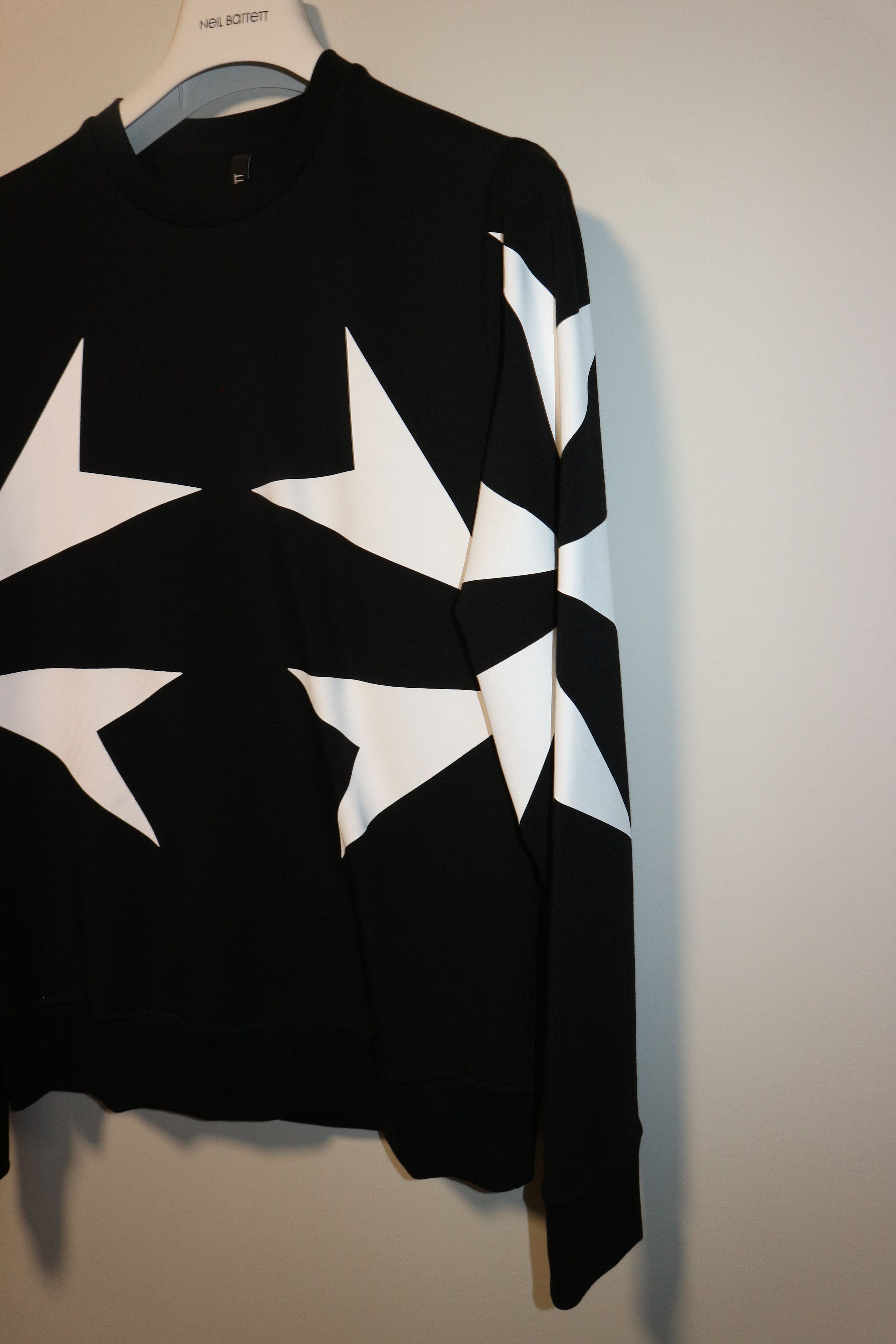 Neil Barrett military star print neoprene sweatshirt Size US XS / EU 42 / 0 - 2 Thumbnail