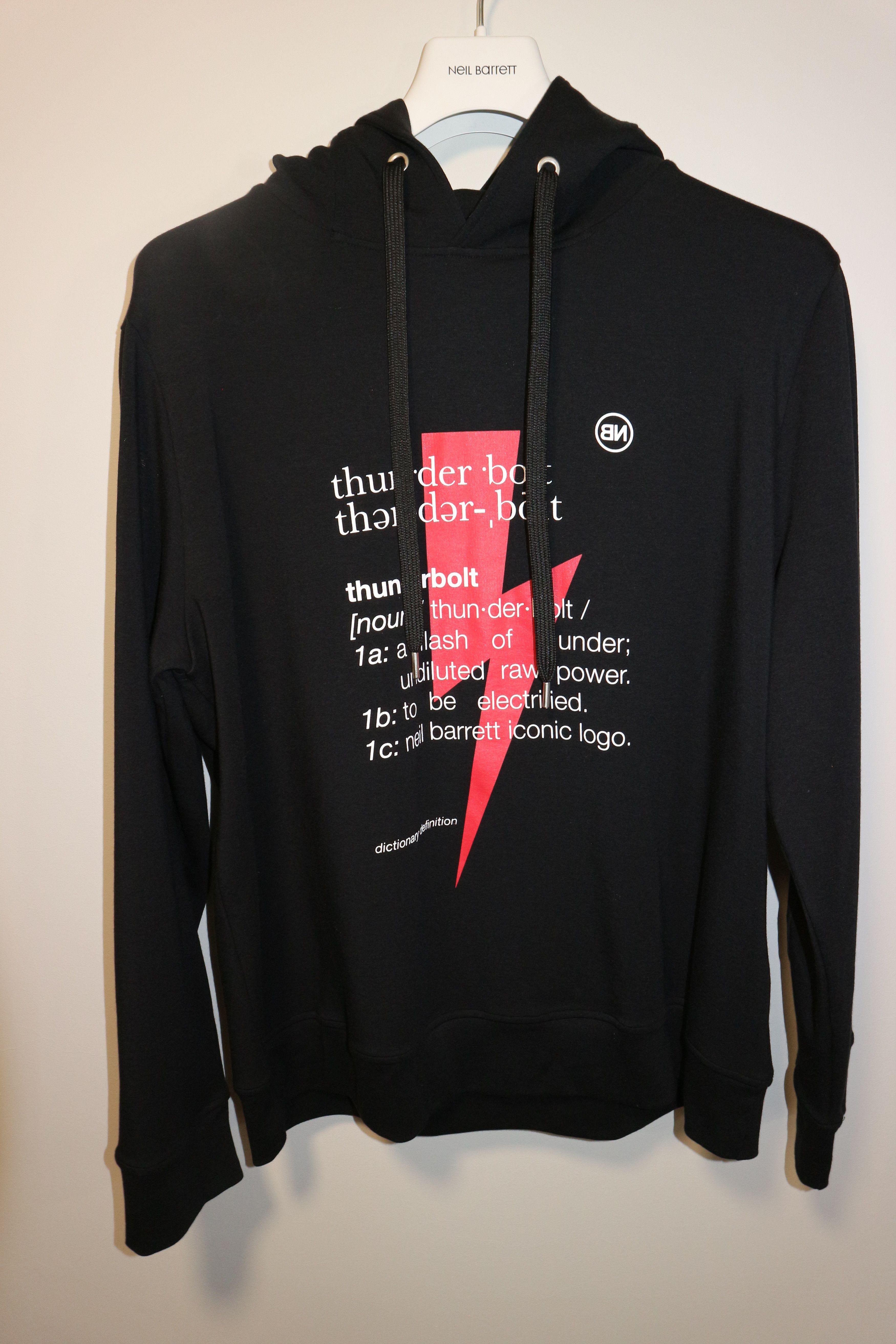 Neil Barrett thunderbolt print sweatshirt Size US XL / EU 56 / 4 - 1 Thumbnail