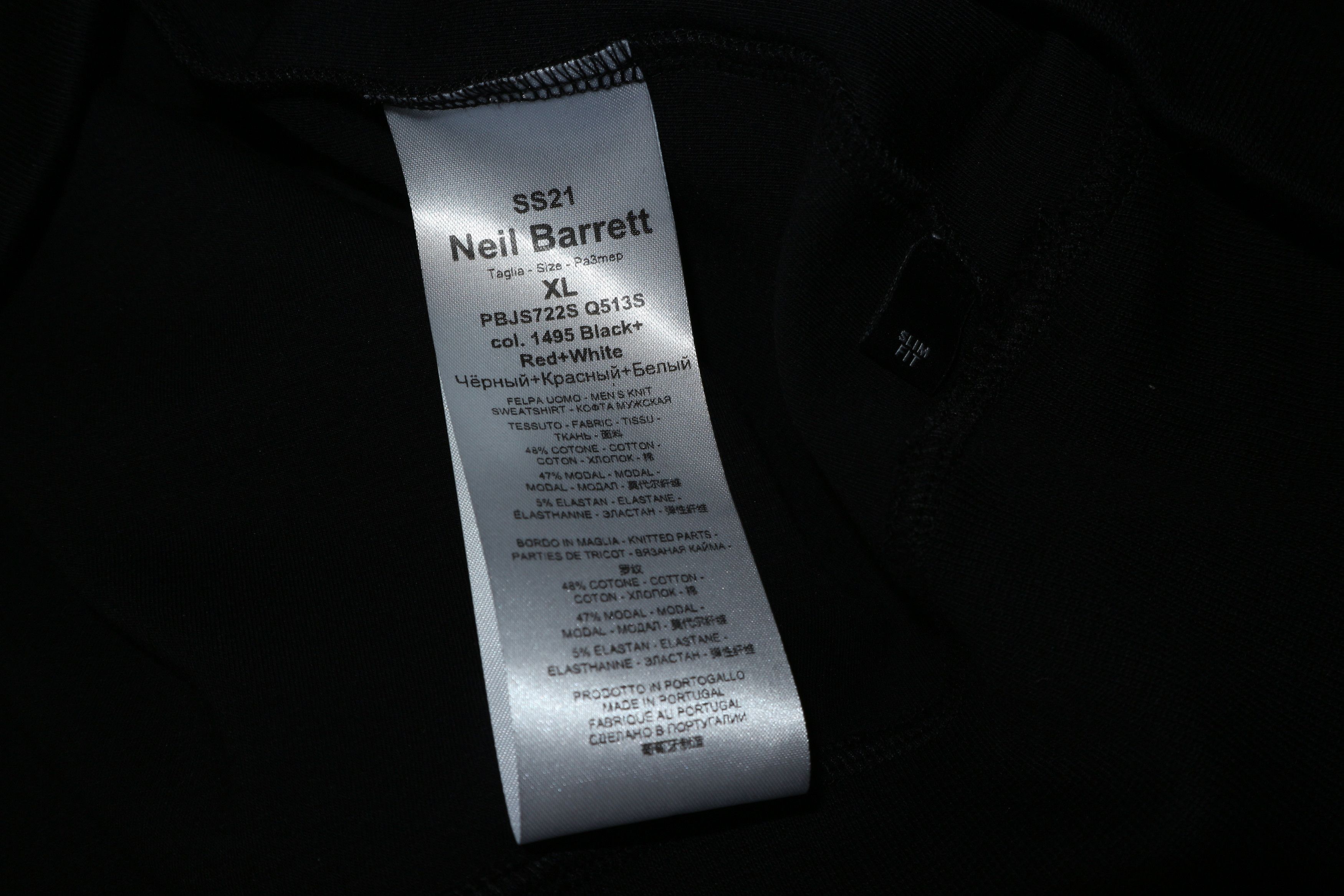 Neil Barrett thunderbolt print sweatshirt Size US XL / EU 56 / 4 - 10 Thumbnail