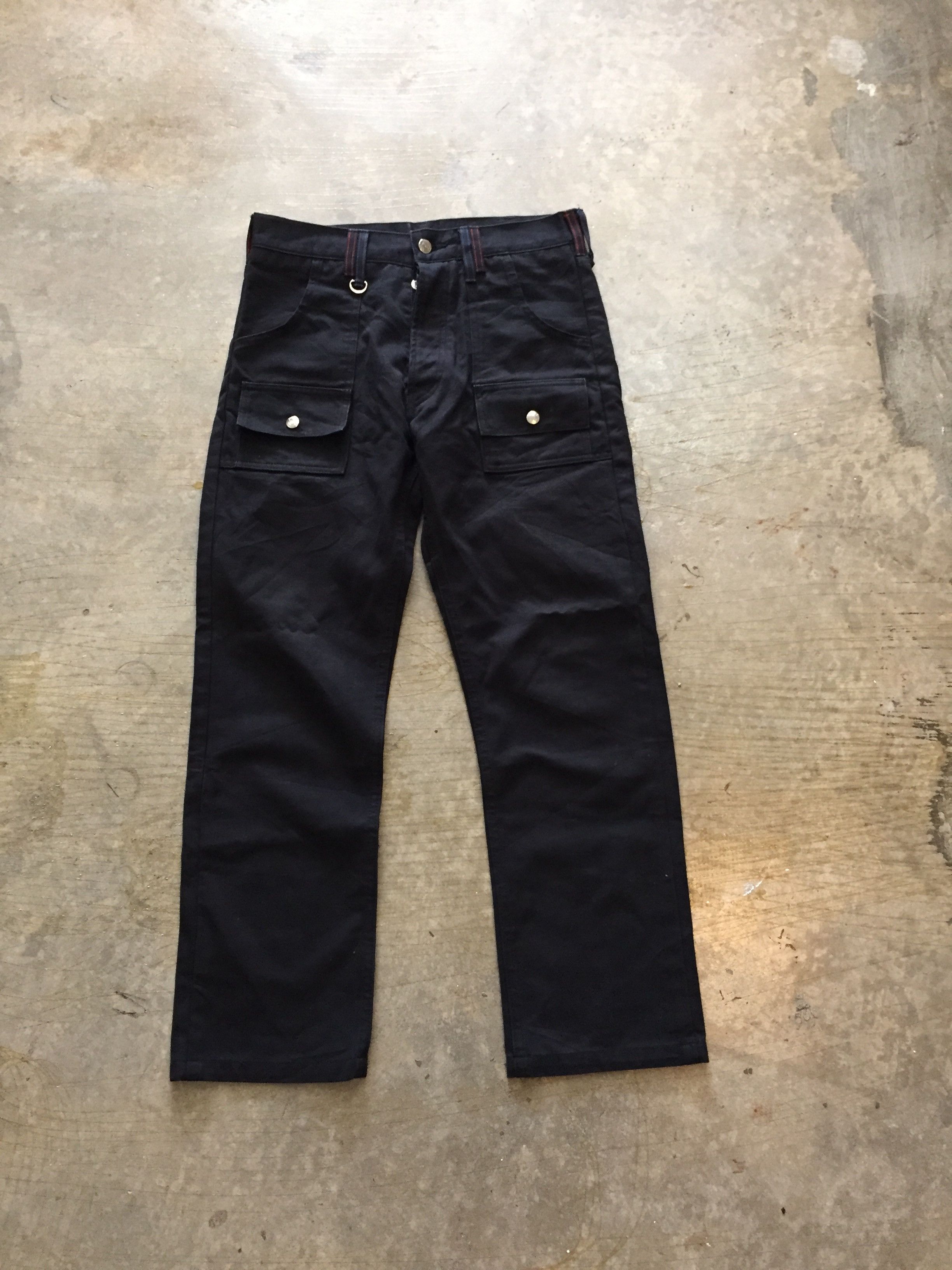 Sophnet. × uniform experiment 2002 Sophnet. Bush pants red contra stitch Size US 30 / EU 46 - 2 Thumbnail