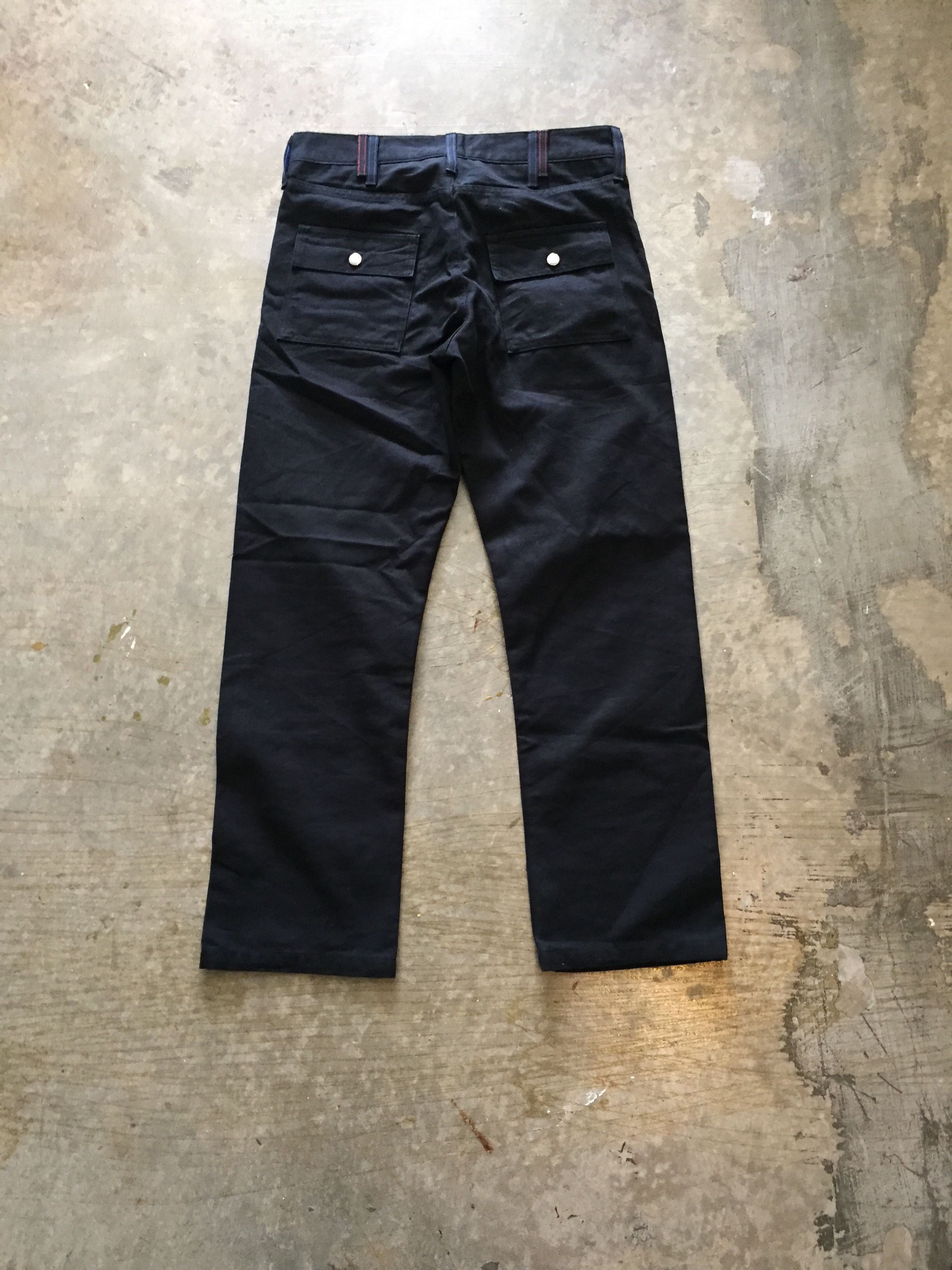 Sophnet. × uniform experiment 2002 Sophnet. Bush pants red contra stitch Size US 30 / EU 46 - 7 Thumbnail