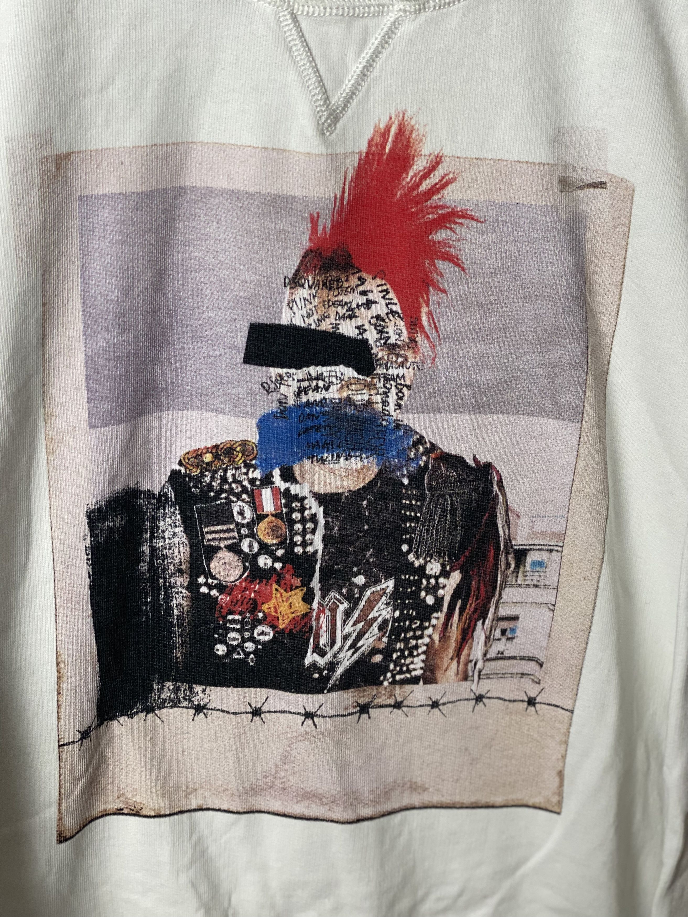 Dsquared2 Dsquared2 DSQ Punk sweatshirt crewneck printed Size US M / EU 48-50 / 2 - 2 Thumbnail