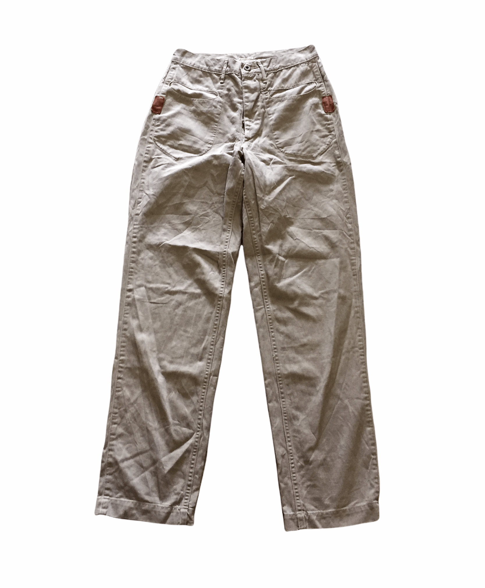 Kapital × Kapital Kountry Kapital Smile pocket leather trim pants Size US 27 - 1 Thumbnail