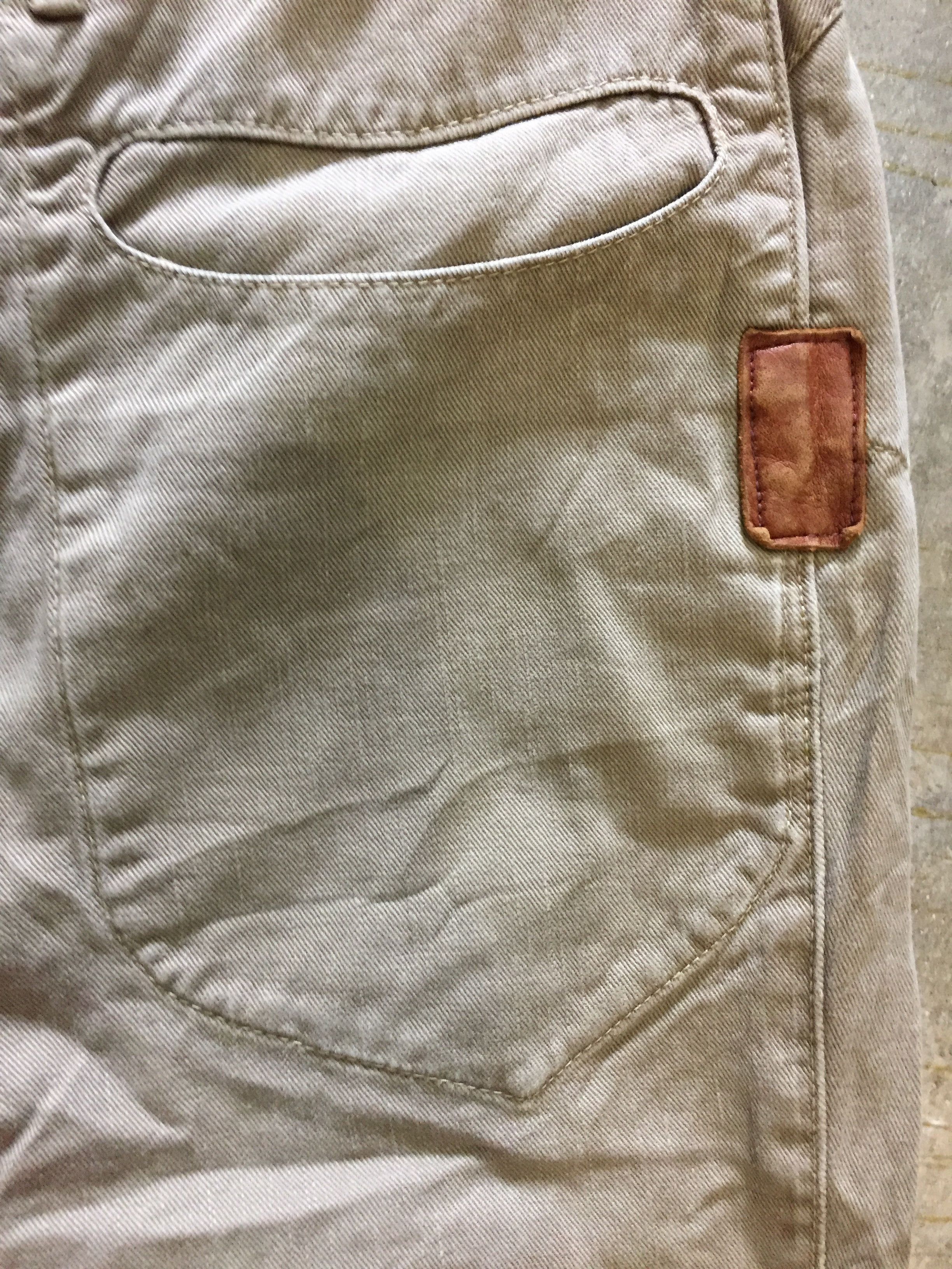 Kapital × Kapital Kountry Kapital Smile pocket leather trim pants Size US 27 - 4 Thumbnail