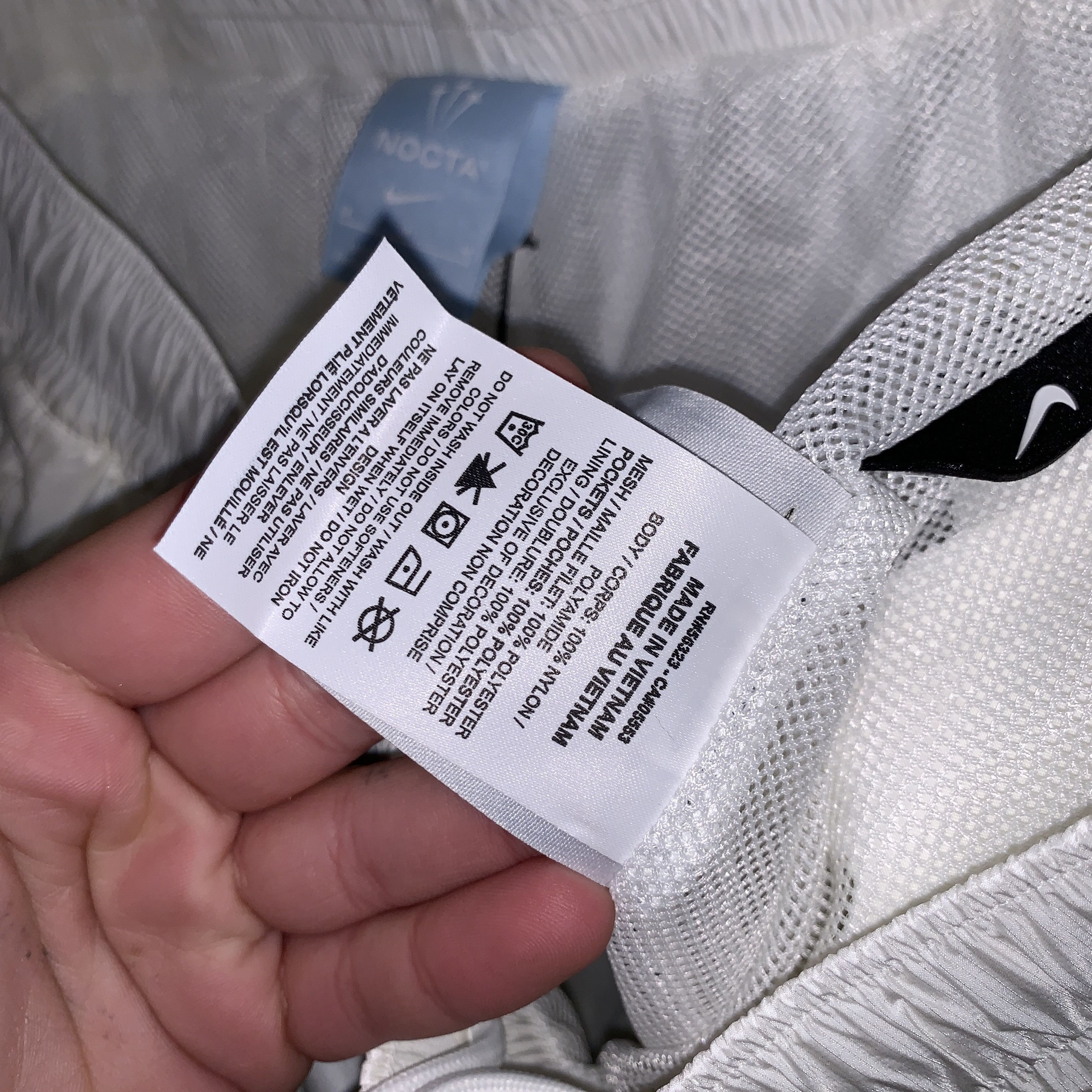 Nike NIKE Off-White NOCTA Edition Nylon Sweatpants Size US 34 / EU 50 - 11 Thumbnail