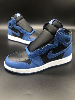 Jordan 1 Retro High Og Gs Dark Marina Blue | Grailed