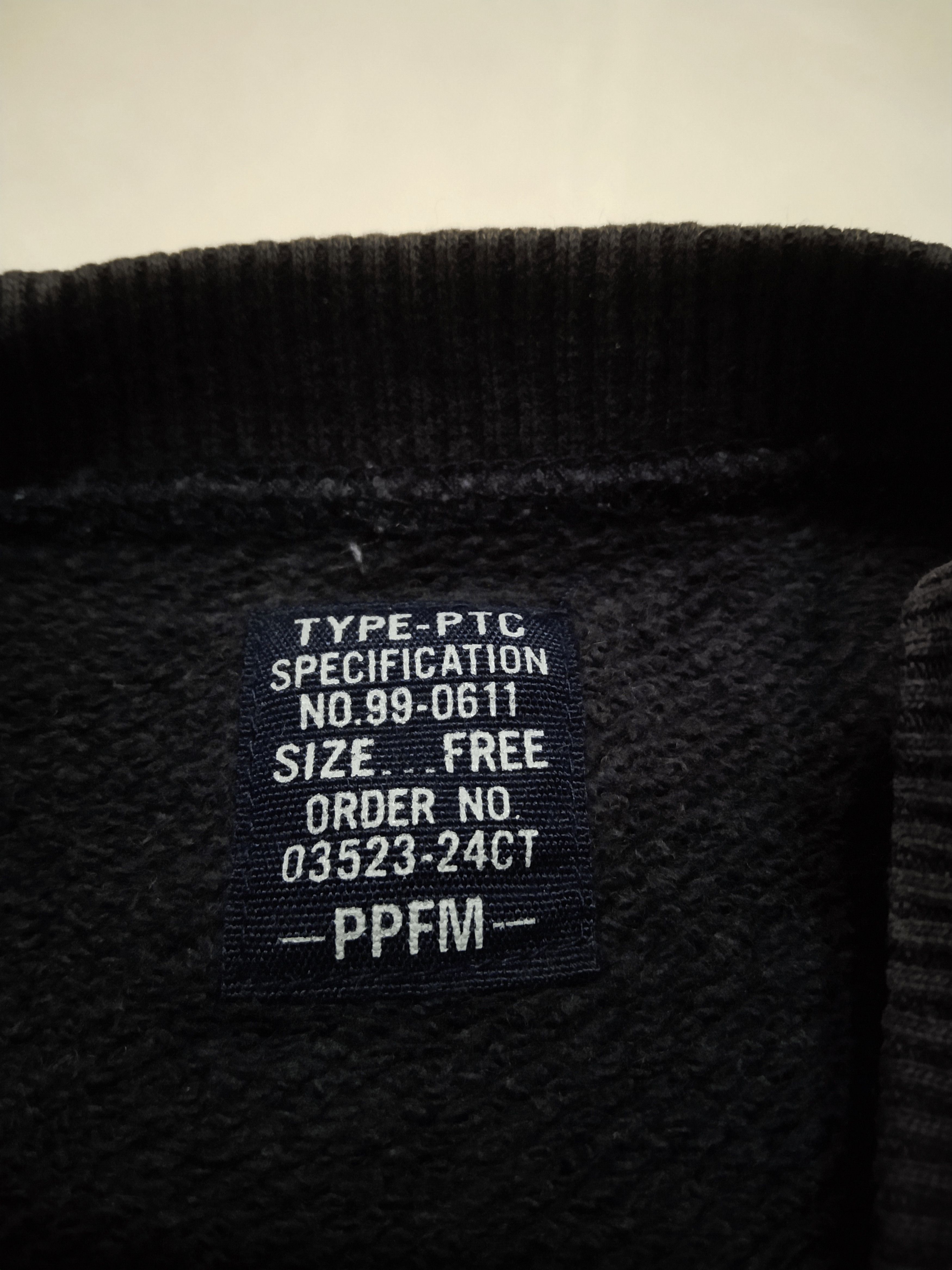 Japanese Brand × PPFM PPFM sweatshirt Size US M / EU 48-50 / 2 - 3 Thumbnail