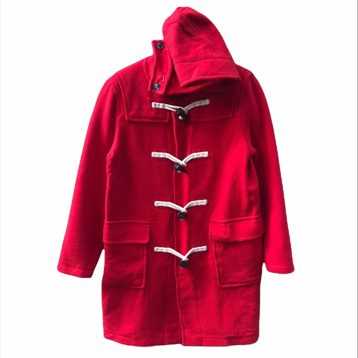 JW Anderson J.W.Anderson Toggle Button Hoodie Wool Duffle Trench Jacket Size US M / EU 48-50 / 2 - 1 Thumbnail