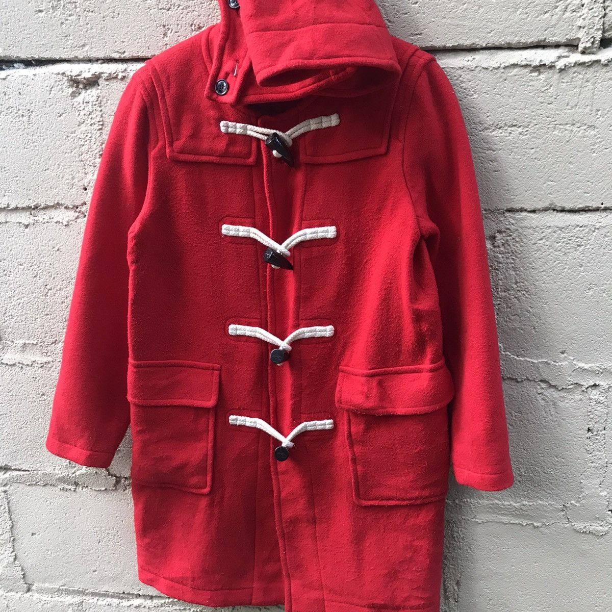 JW Anderson J.W.Anderson Toggle Button Hoodie Wool Duffle Trench Jacket Size US M / EU 48-50 / 2 - 3 Thumbnail