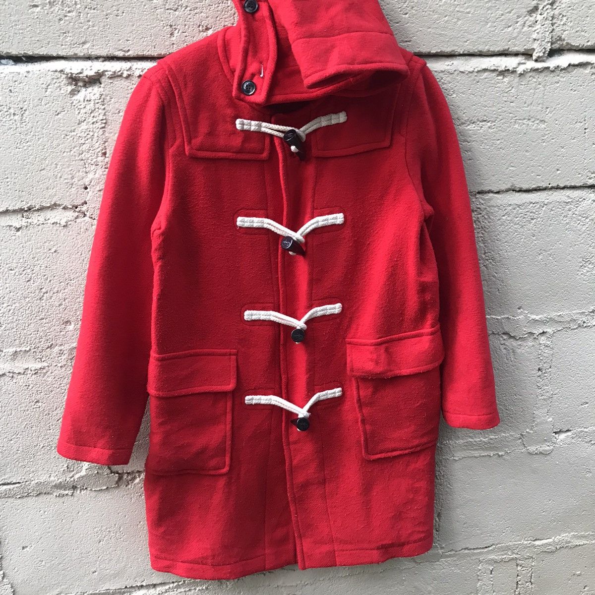 JW Anderson J.W.Anderson Toggle Button Hoodie Wool Duffle Trench Jacket Size US M / EU 48-50 / 2 - 2 Thumbnail