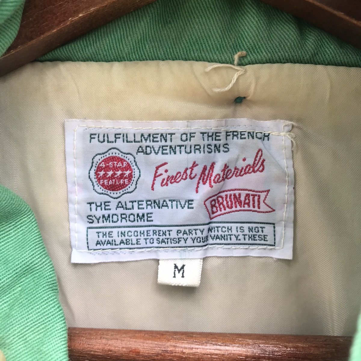 Japanese Brand Brunati Big Logo Embroidery Zipper Jacket Size US M / EU 48-50 / 2 - 7 Thumbnail