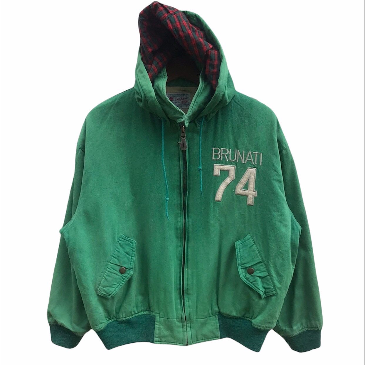Japanese Brand Brunati Big Logo Embroidery Zipper Jacket Size US M / EU 48-50 / 2 - 1 Thumbnail