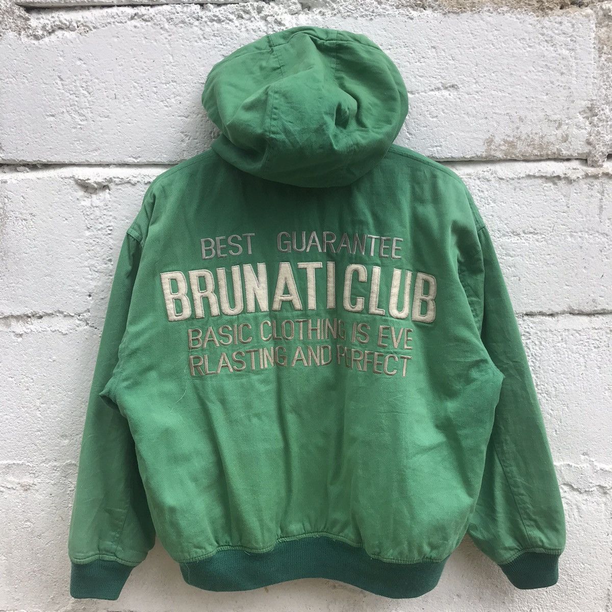 Japanese Brand Brunati Big Logo Embroidery Zipper Jacket Size US M / EU 48-50 / 2 - 6 Thumbnail