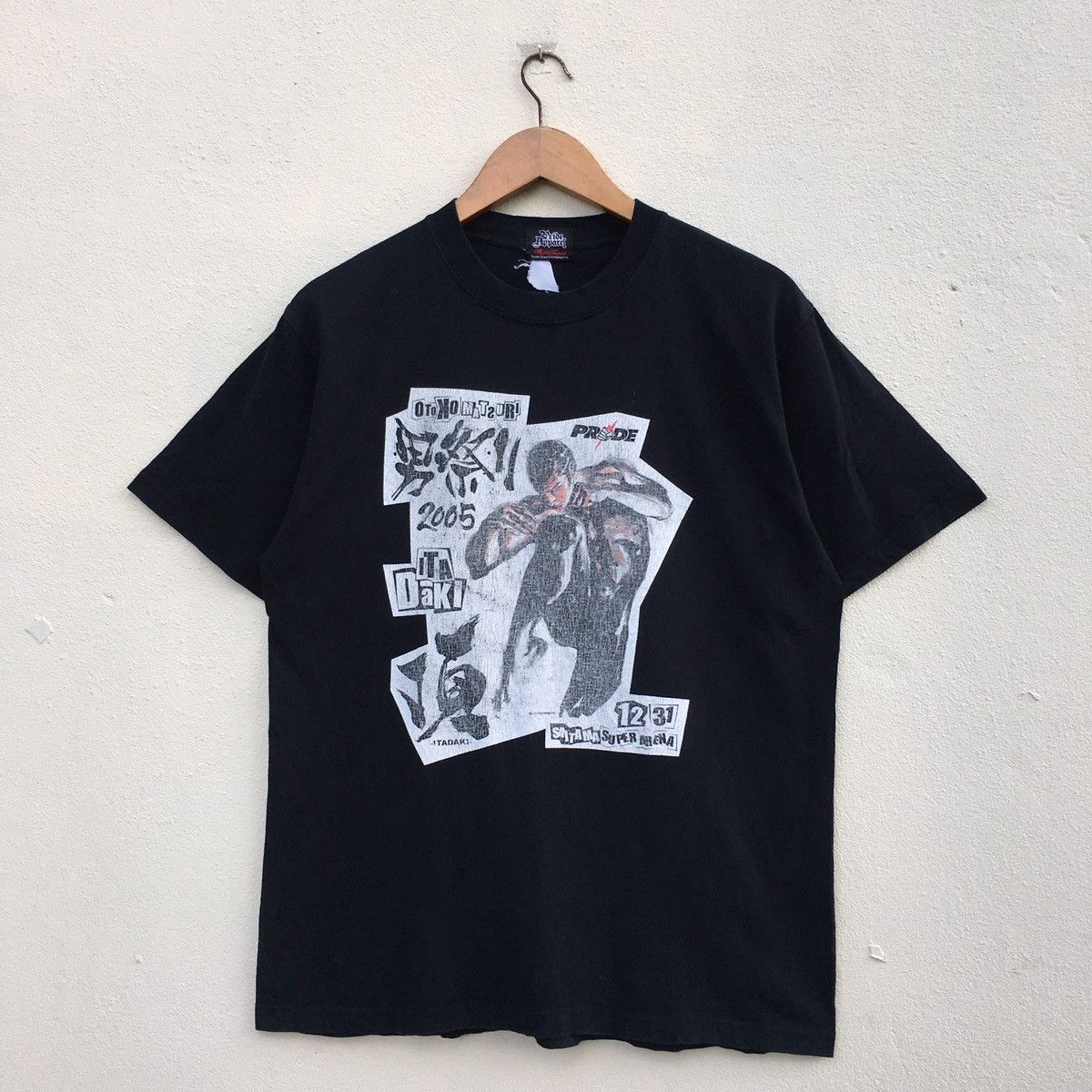 Vintage PRIDE 2005 OTOKO MATSURI MMA EVENT T-shirt