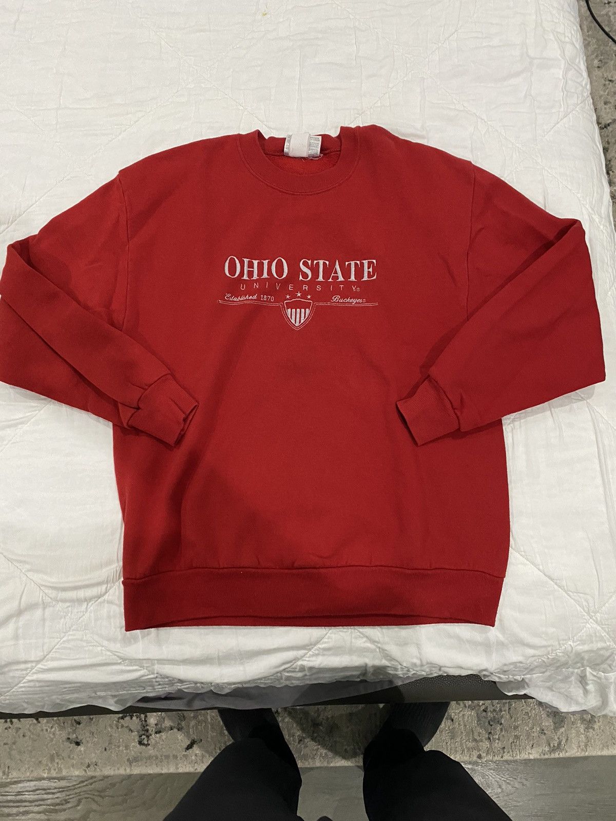 Vintage Vintage Ohio State Varsity Crewneck Size US M / EU 48-50 / 2 - 1 Thumbnail