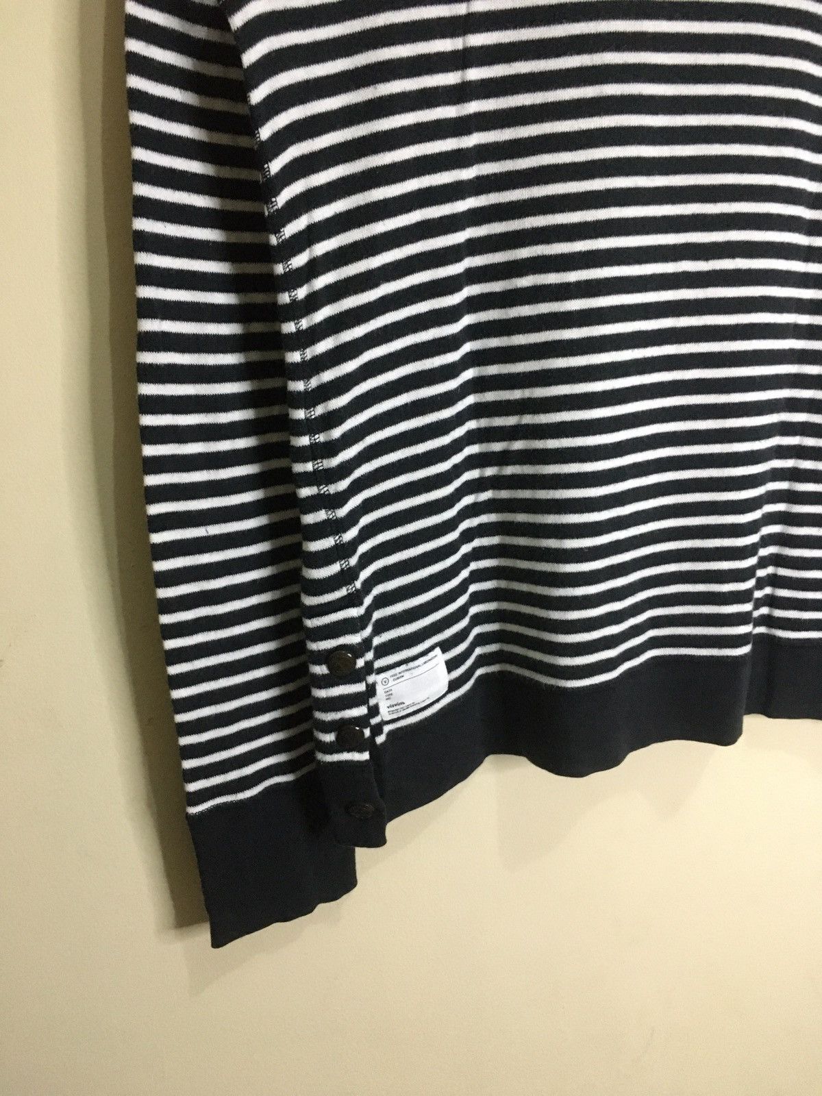 Visvim 🛒ACCEPT OFFER🛒Vintage Visvim Henly Neck Stripe Size US L / EU 52-54 / 3 - 4 Thumbnail